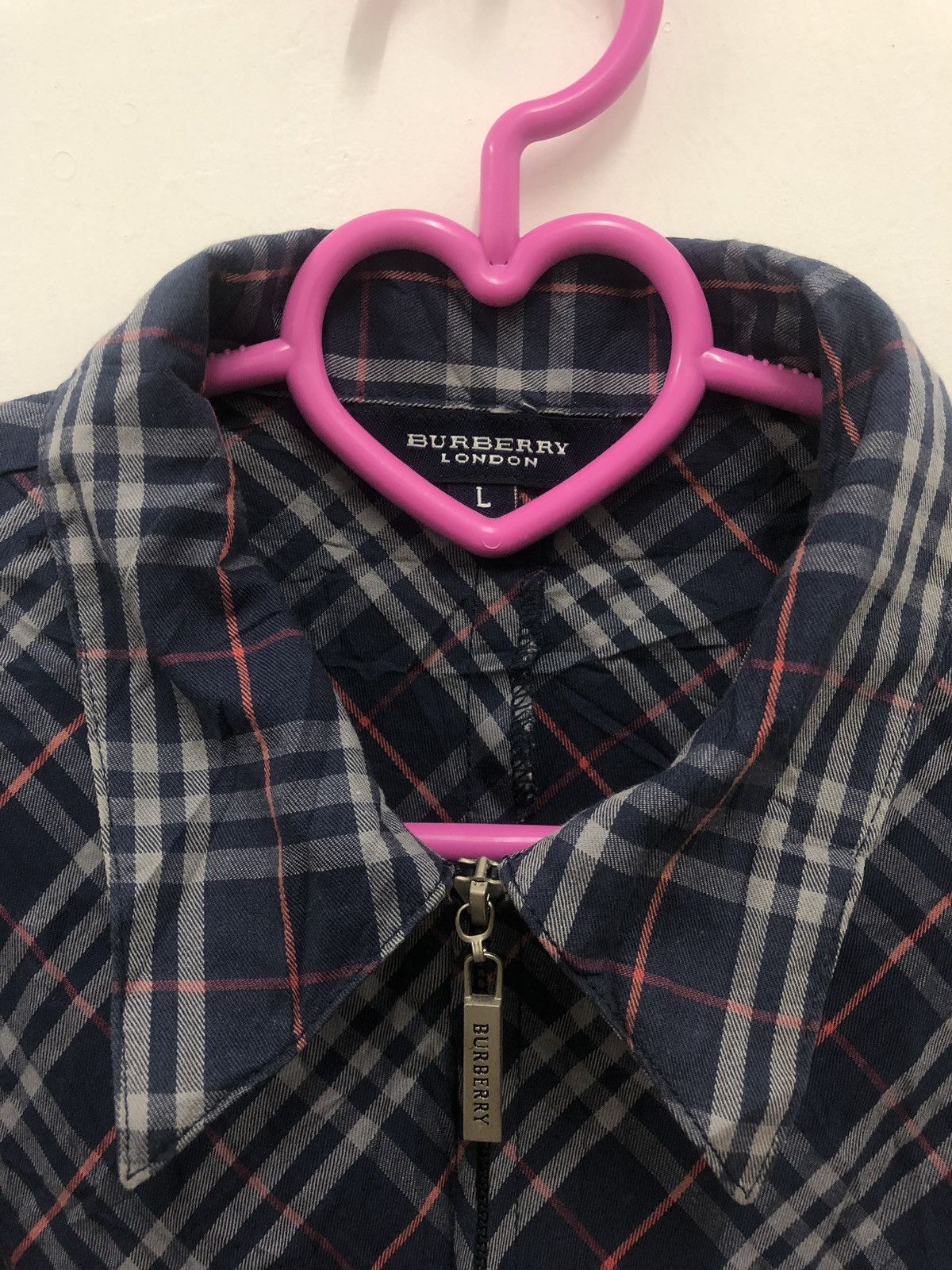 Burberry Rare Vintage BURBERRY London Nova Check Jacket Size US L / EU 52-54 / 3 - 3 Thumbnail