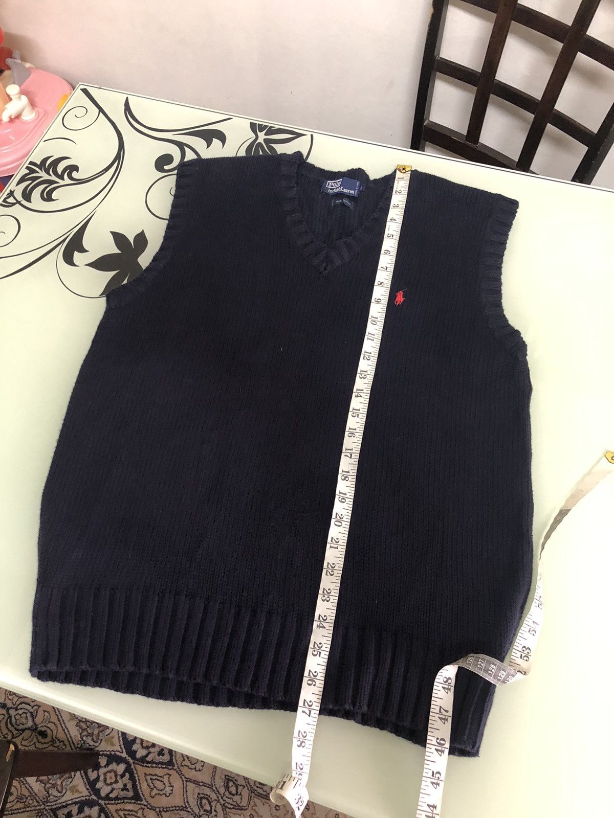 Polo Ralph Lauren Vintage Polo Ralph Lauren Small Pony Knit Vest Size US L / EU 52-54 / 3 - 15 Thumbnail