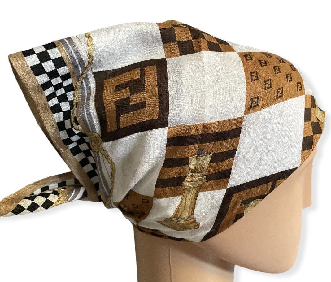 Vintage Fendi Handkercheif / Bandana / Pocketsquare Size ONE SIZE - 9 Thumbnail
