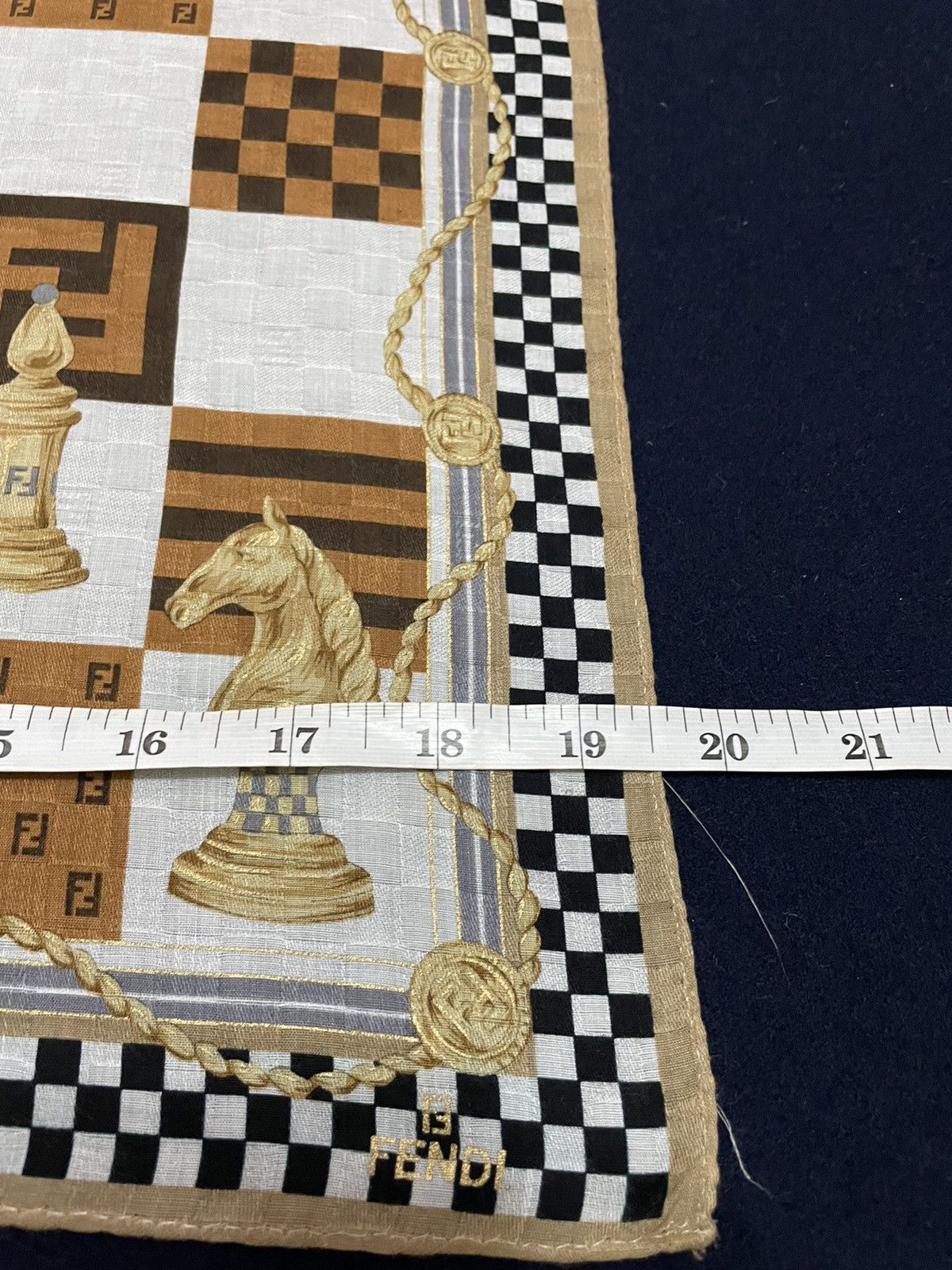Vintage Fendi Handkercheif / Bandana / Pocketsquare Size ONE SIZE - 5 Thumbnail
