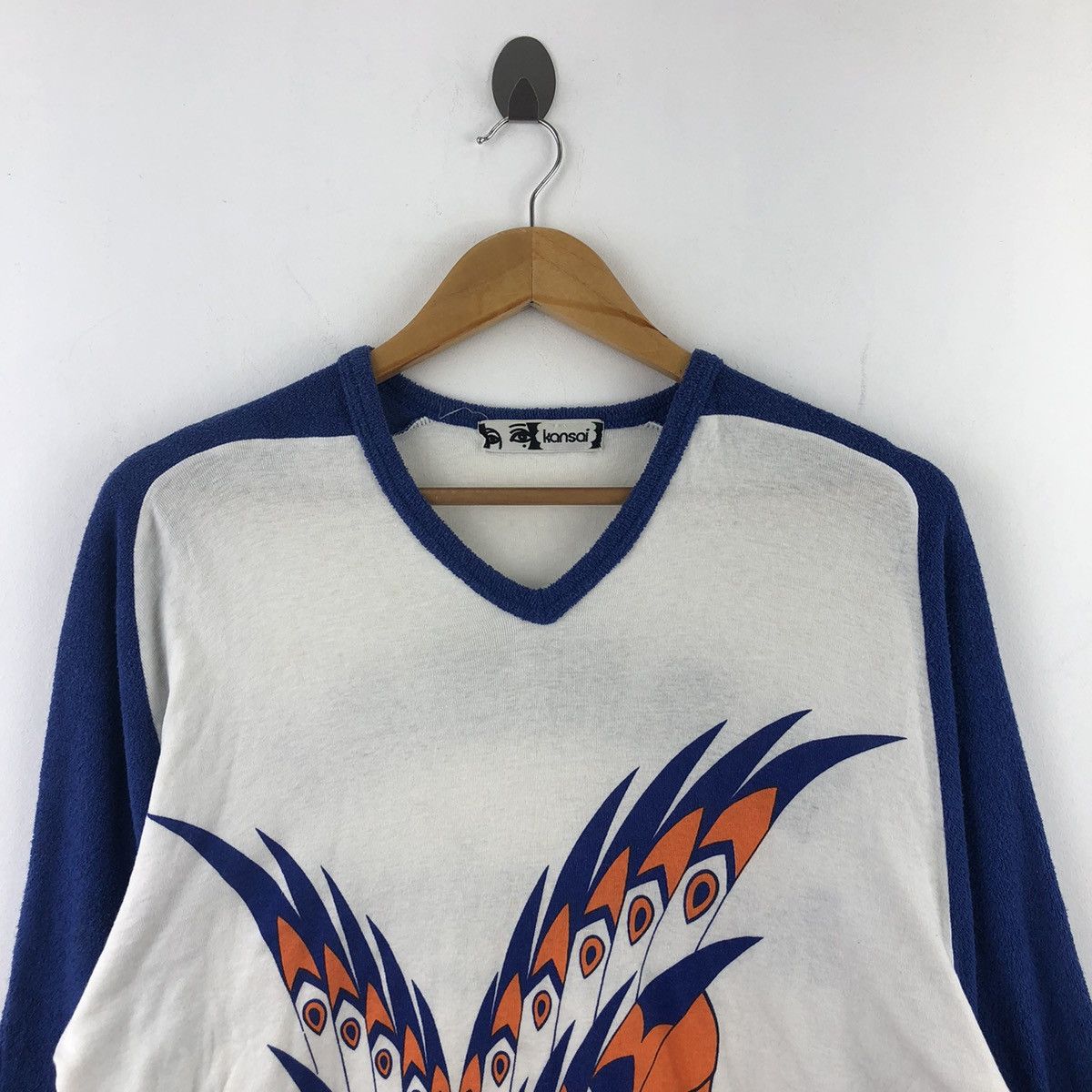Kansai Yamamoto Vintage KANSAI YAMAMOTO HONDA Humming Feather Racing Size US M / EU 48-50 / 2 - 3 Thumbnail