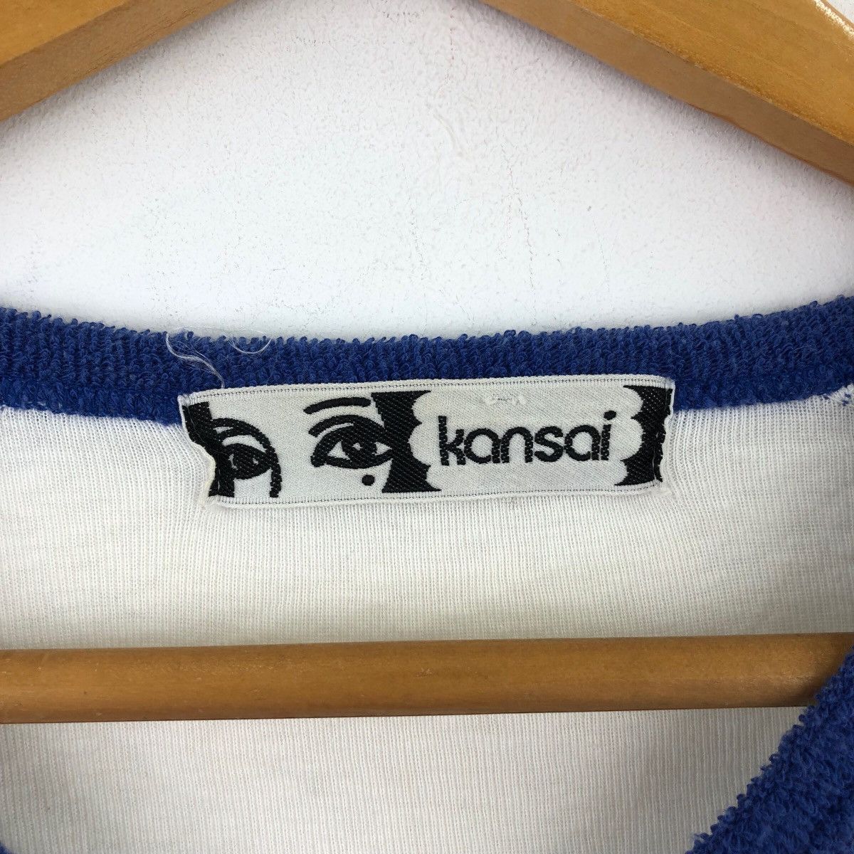 Kansai Yamamoto Vintage KANSAI YAMAMOTO HONDA Humming Feather Racing Size US M / EU 48-50 / 2 - 2 Thumbnail
