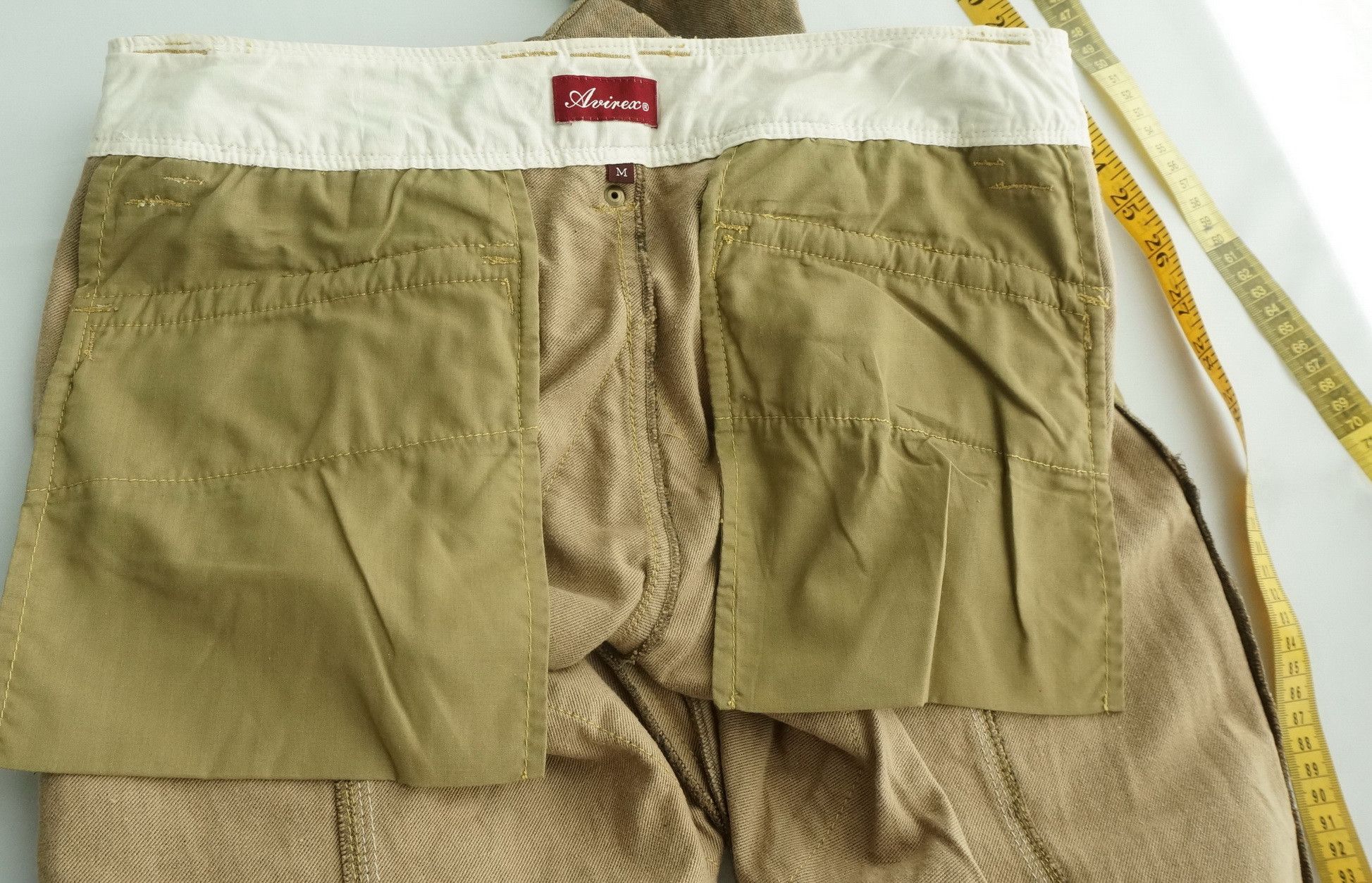 Avirex Rare AVIREX Expandable Leg Women's Low rise Flared Pants Size 29" - 22 Thumbnail