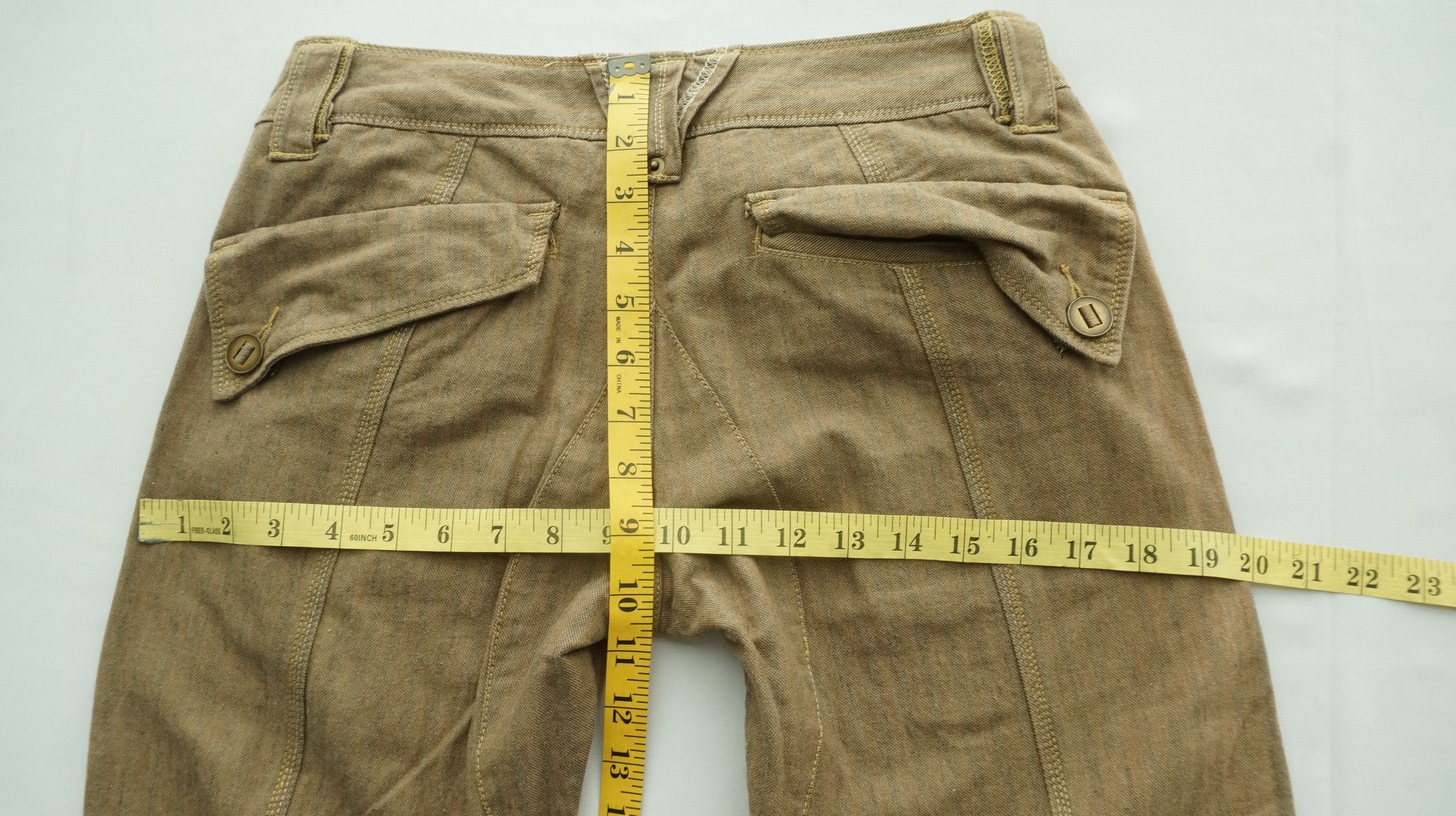 Avirex Rare AVIREX Expandable Leg Women's Low rise Flared Pants Size 29" - 20 Thumbnail