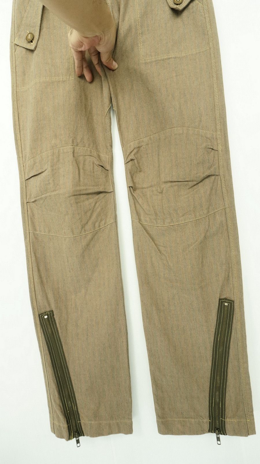 Avirex Rare AVIREX Expandable Leg Women's Low rise Flared Pants Size 29" - 8 Thumbnail