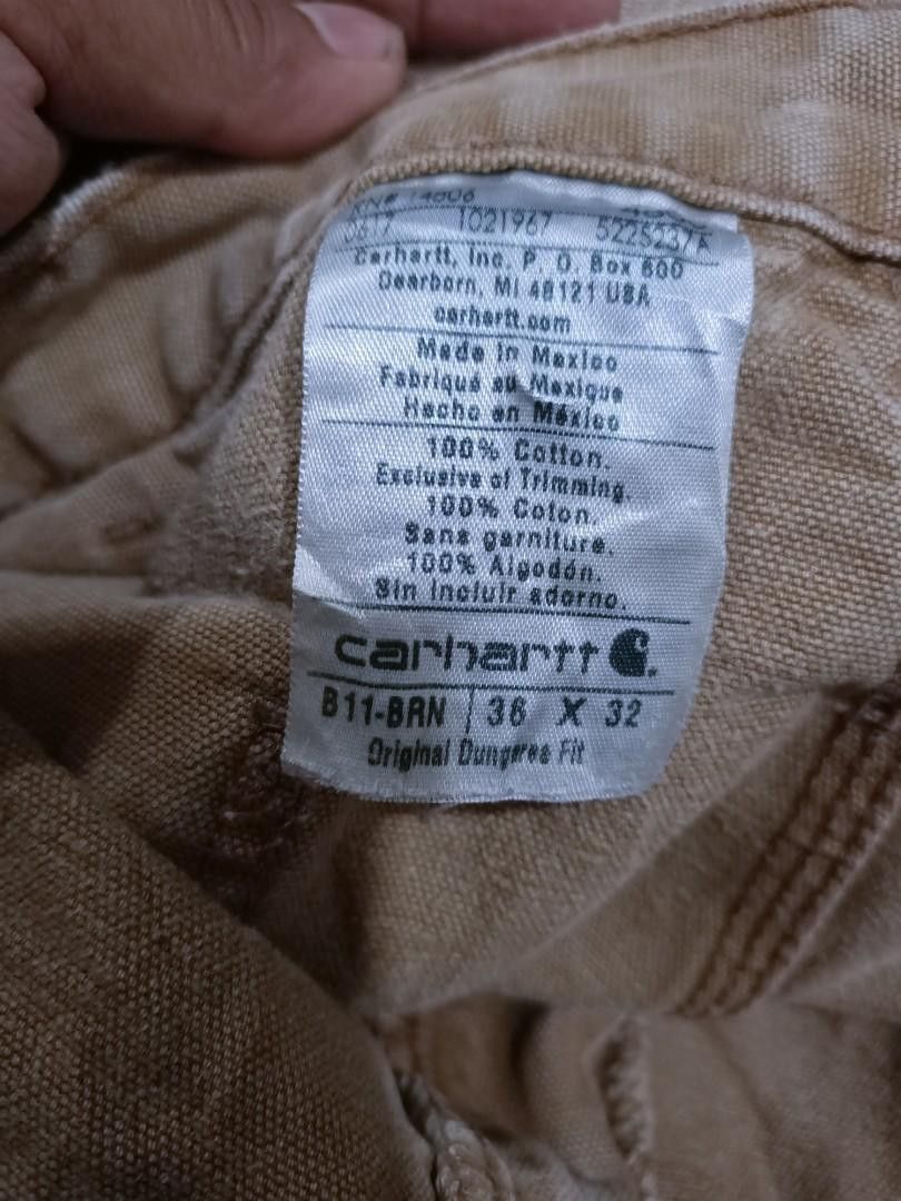 Carhartt Vintage Carhartt Carpenter Pants 36x32 Workwear USA Size US 36 / EU 52 - 7 Thumbnail
