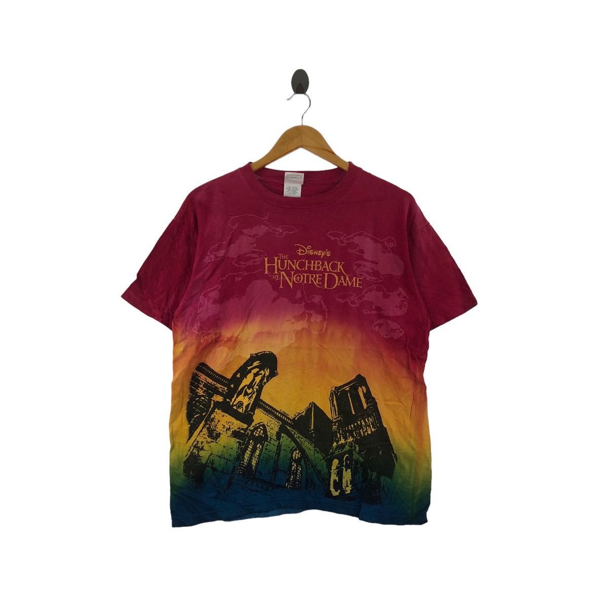 Disney Vintage HUNCHBACK NOTRE DAME Disneys Full Print Animation Size US XL / EU 56 / 4 - 1 Thumbnail