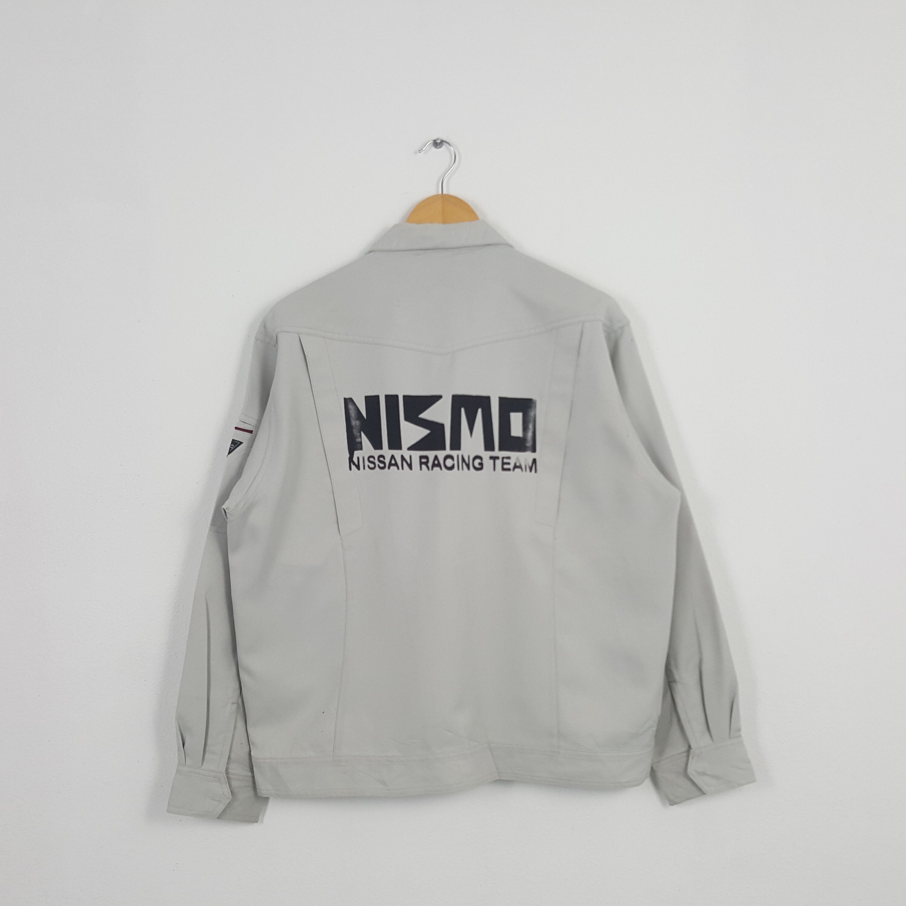 Japanese Brand Vintage Nismo Racing Team Custom Style Worker Jacket (42,12) Size US L / EU 52-54 / 3 - 1 Thumbnail