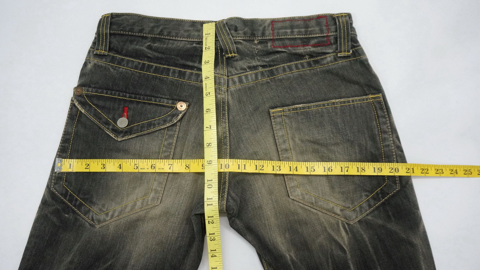 Japanese Brand 🔥 Vintage BLUEWAY Made In Nippon Distressed Jeans Size US 32 / EU 48 - 18 Thumbnail