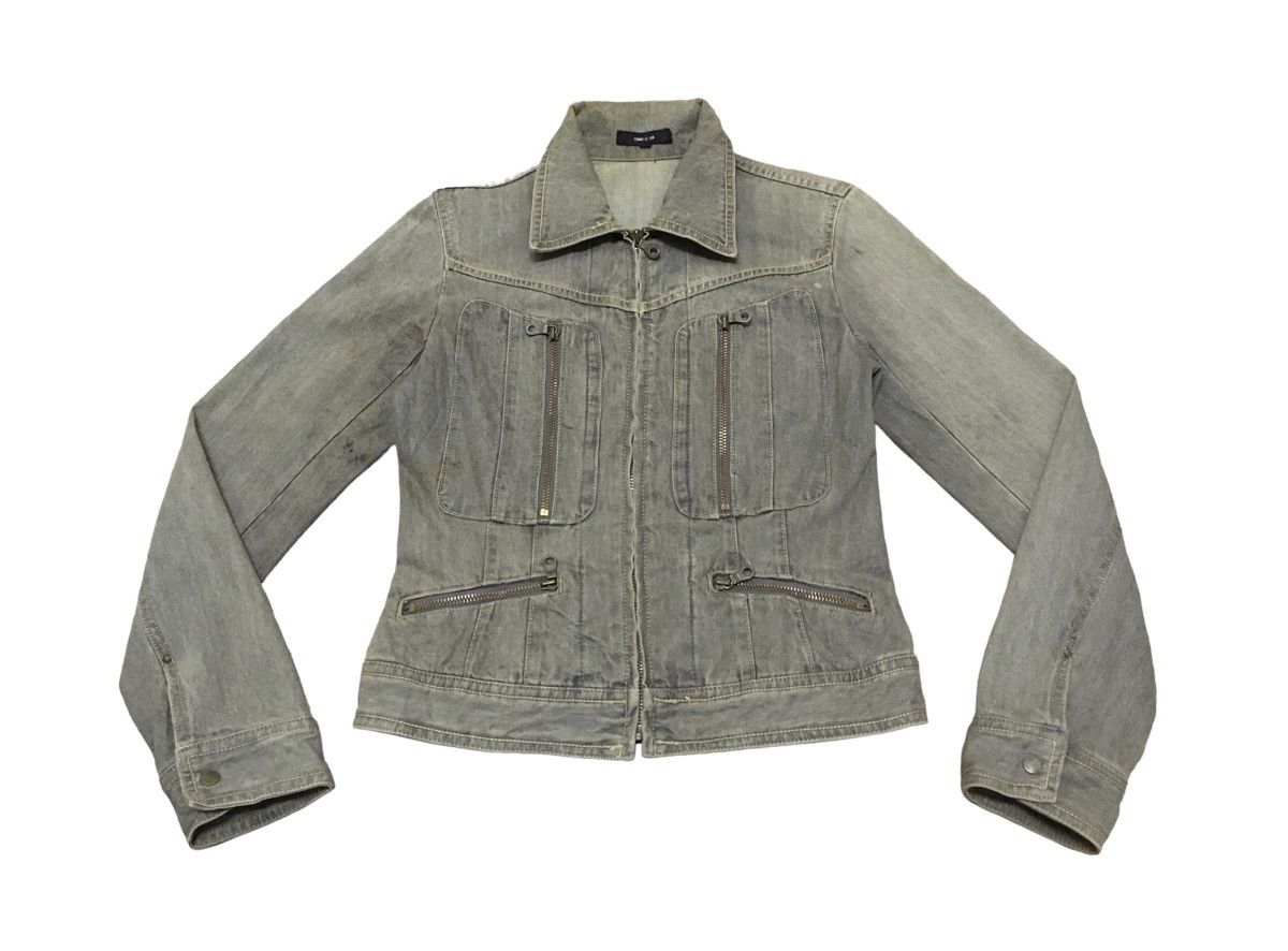Rare Vintage Japanese Brand Comme Ca Ism Denim Jacket 1990s