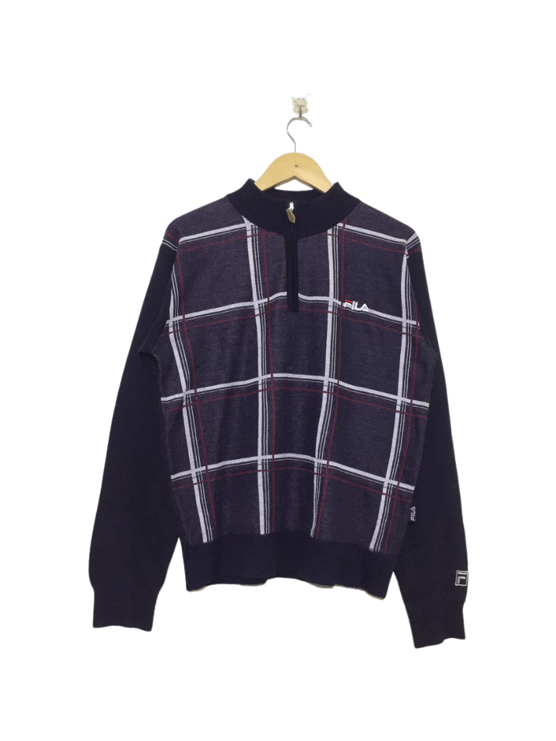 Fila FILA quarter zip jumper crewneck Size US M / EU 48-50 / 2 - 1 Thumbnail
