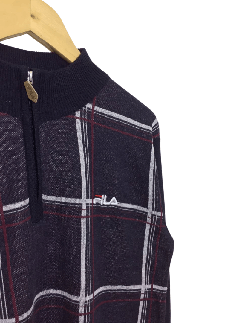 Fila FILA quarter zip jumper crewneck Size US M / EU 48-50 / 2 - 2 Thumbnail
