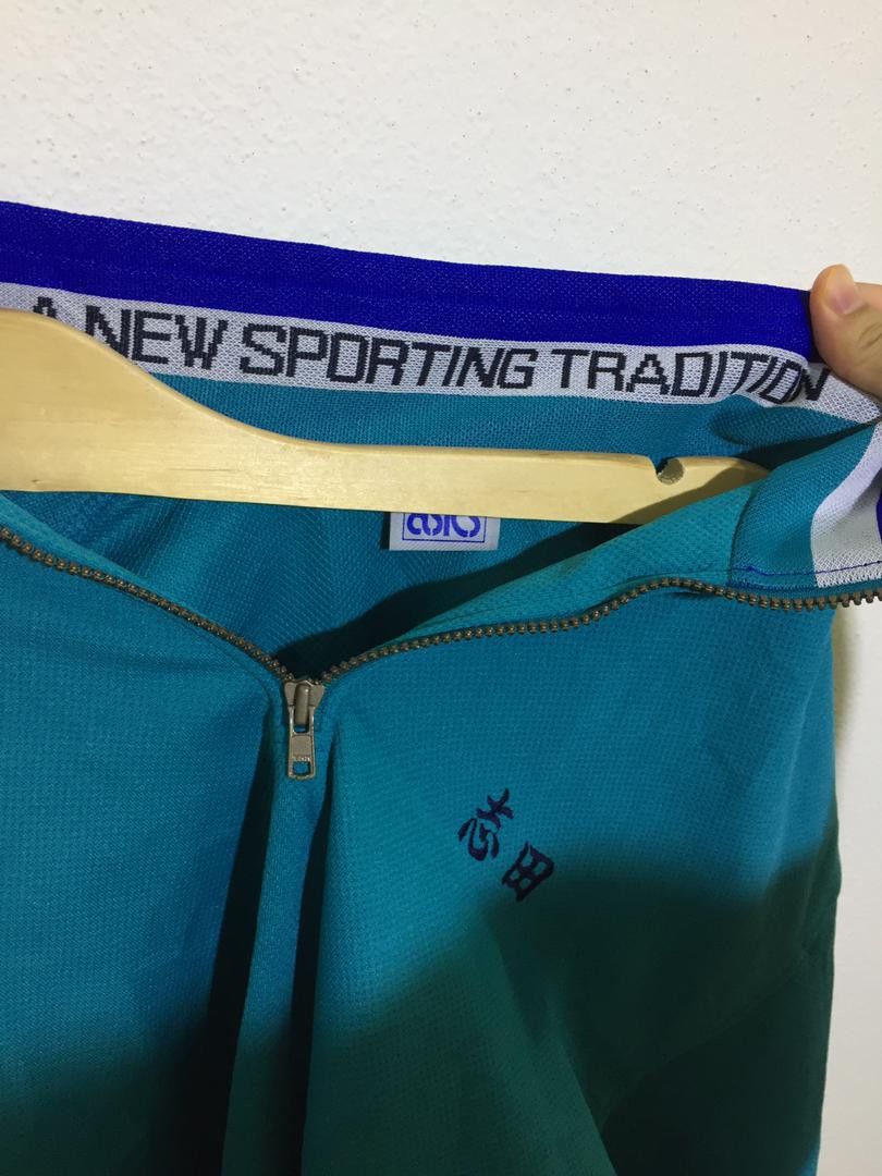 Asics × Japanese Brand × Vintage Asics New Sporting Tradition Tracktop Shirt Size US M / EU 48-50 / 2 - 6 Thumbnail