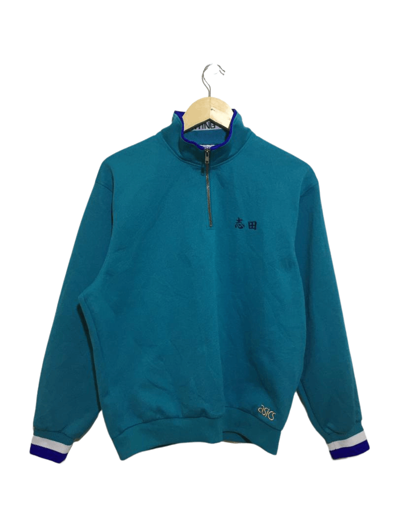 Asics × Japanese Brand × Vintage Asics New Sporting Tradition Tracktop Shirt Size US M / EU 48-50 / 2 - 1 Thumbnail
