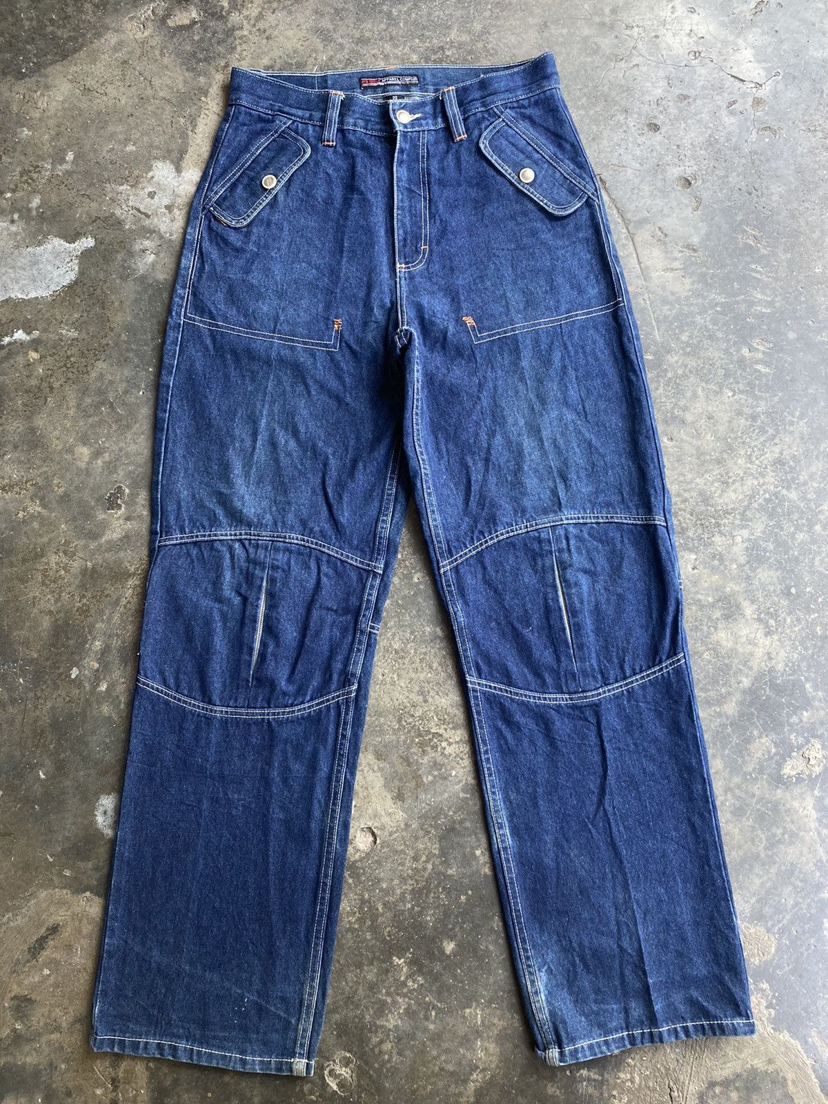 image of Fubu Baggy Jeans in Blue, Men's (Size 31)