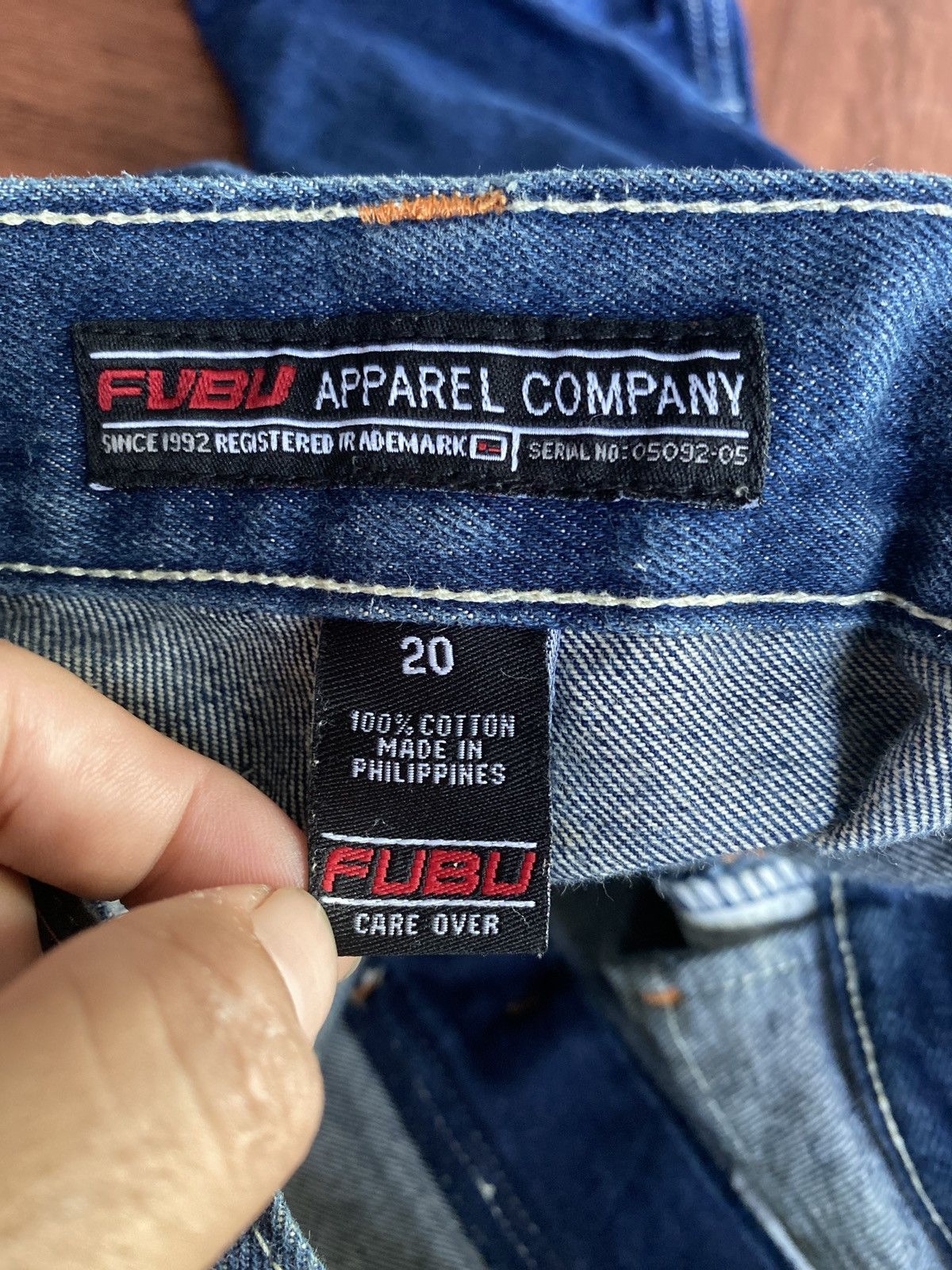 Fubu × Vintage Vintage Fubu Baggy Jeans Size US 31 - 8 Thumbnail