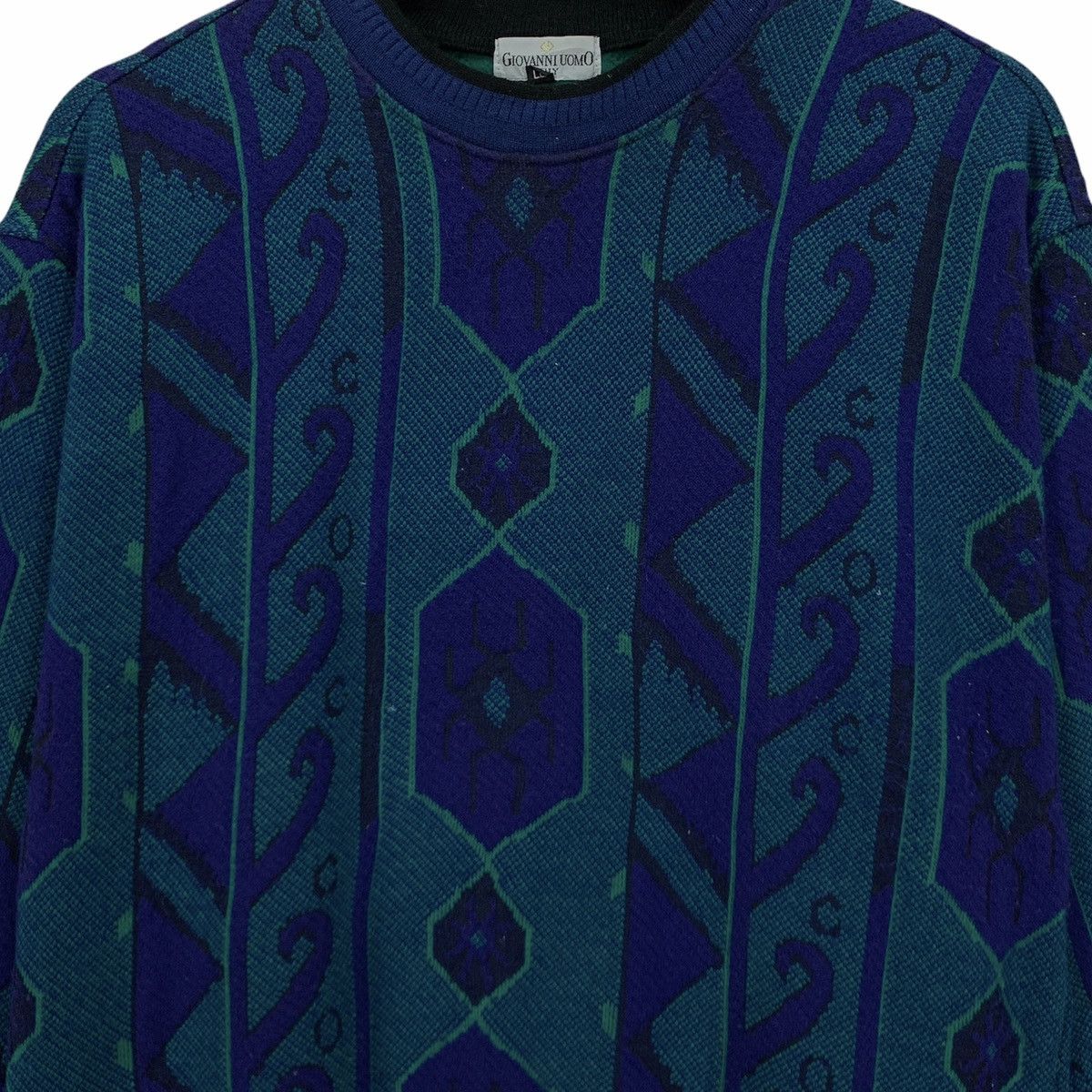Designer Giovanni Uomo Italy Sweatshirt Crewneck Size US S / EU 44-46 / 1 - 5 Thumbnail