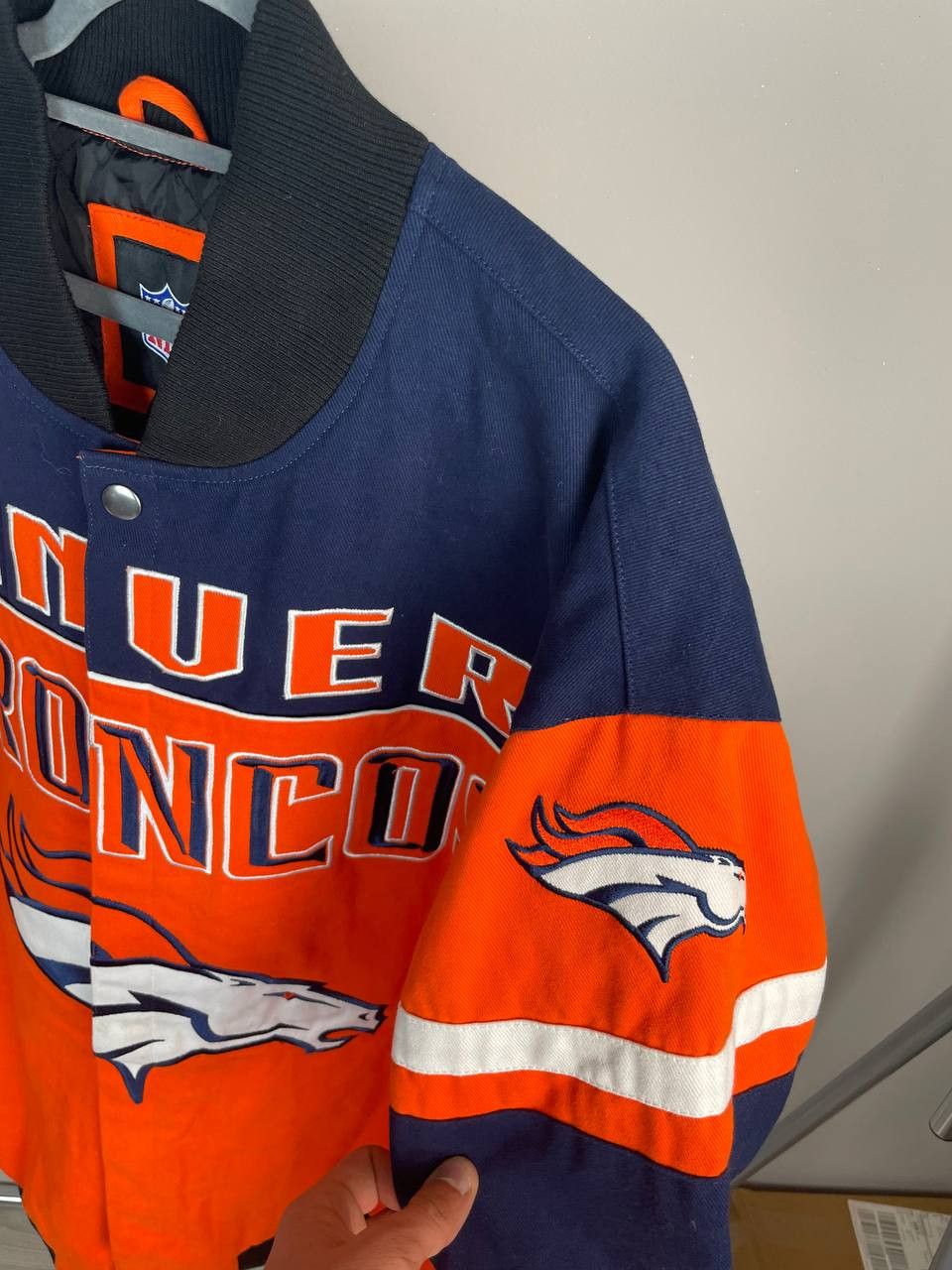 NFL × Vintage Denver Broncos Super Bowl NFL Bomber Jacket USA MA-1 Size US XXL / EU 58 / 5 - 4 Thumbnail