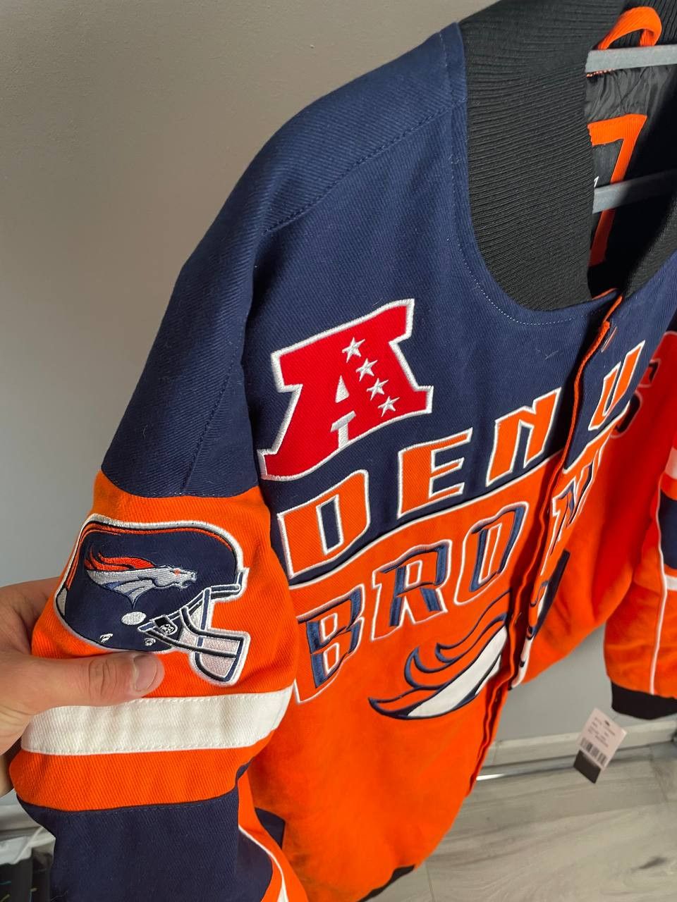 NFL × Vintage Denver Broncos Super Bowl NFL Bomber Jacket USA MA-1 Size US XXL / EU 58 / 5 - 3 Thumbnail