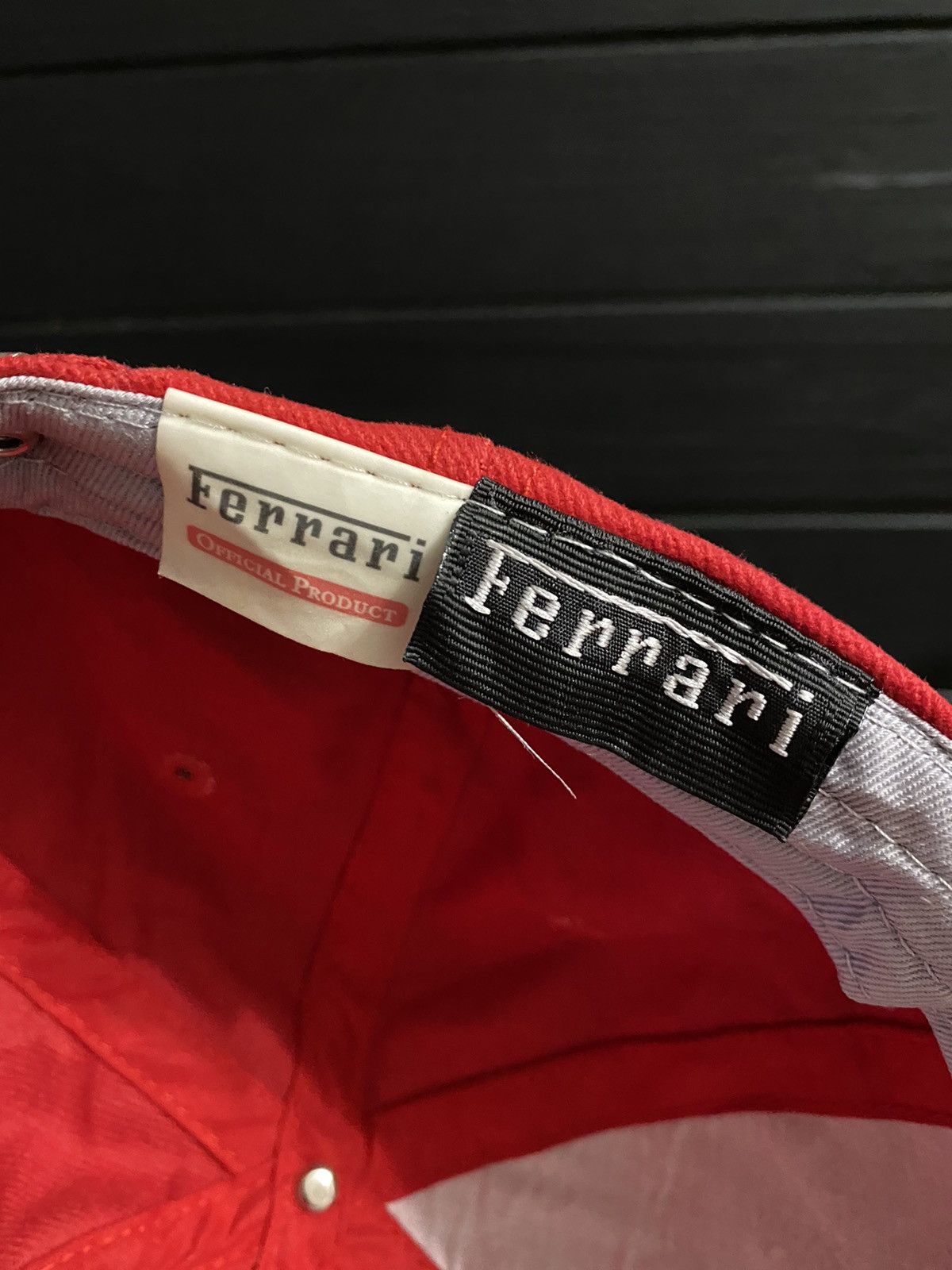 Vintage Vintage Rare Cap Ferrari Centr Logo. Size ONE SIZE - 5 Thumbnail