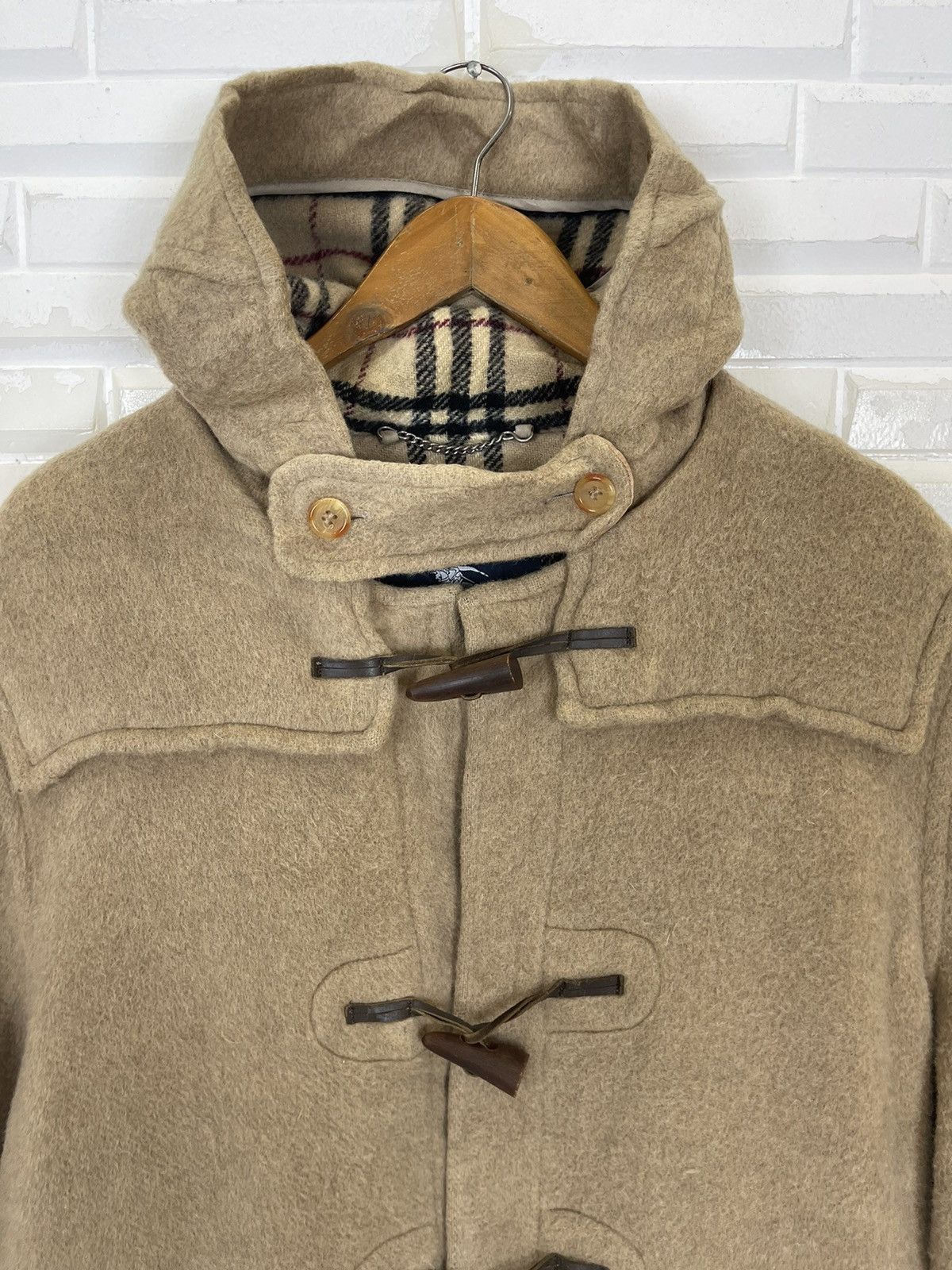 Burberry VINTAGE ICONIC BURBERRY LONDON CHECK DUFFLE COATING Size US M / EU 48-50 / 2 - 12 Thumbnail