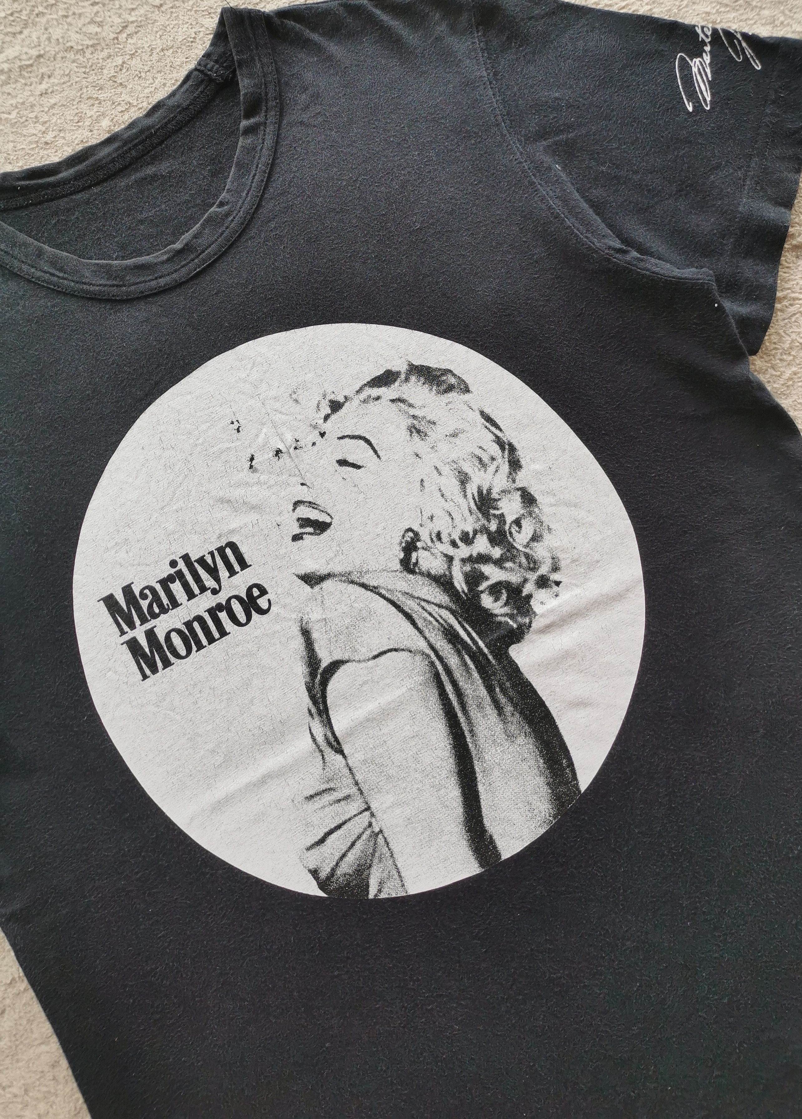 Image of Archival Clothing x If Six Was Nine Theater8 Mastermind Japan Marilyn Monroe Shirt in Black, Women'