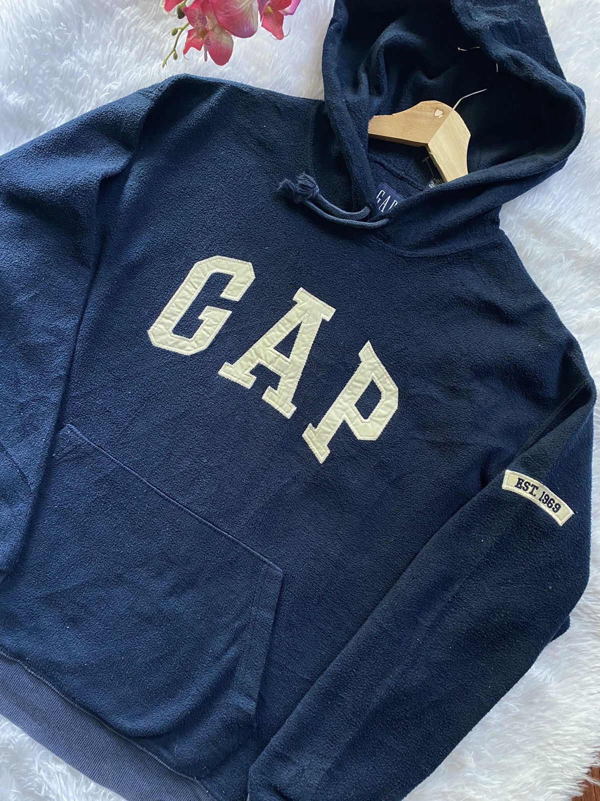 Gap × Vintage Vintage Gap Fleece Hoodie Size US S / EU 44-46 / 1 - 2 Thumbnail