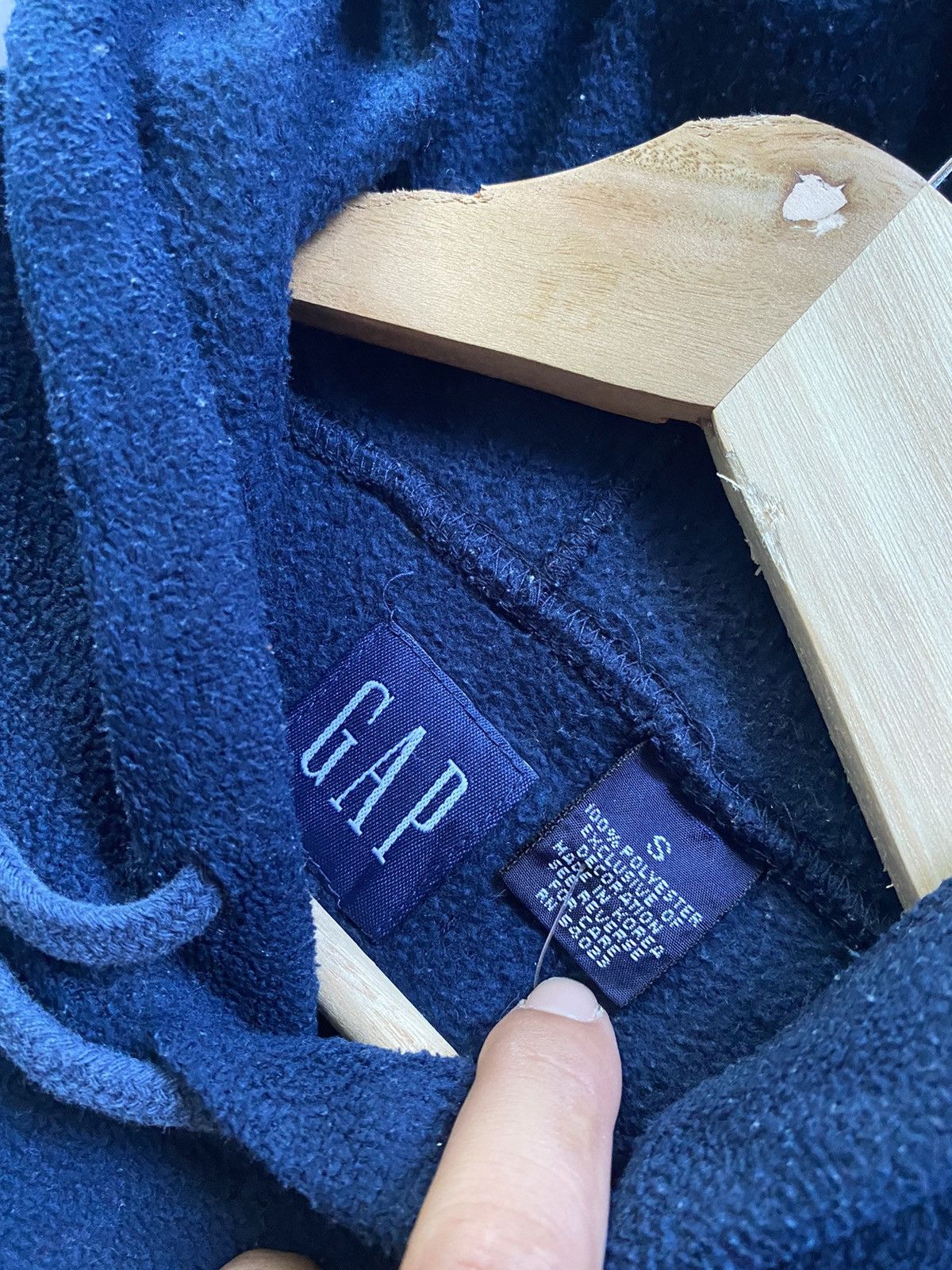 Gap × Vintage Vintage Gap Fleece Hoodie Size US S / EU 44-46 / 1 - 3 Thumbnail