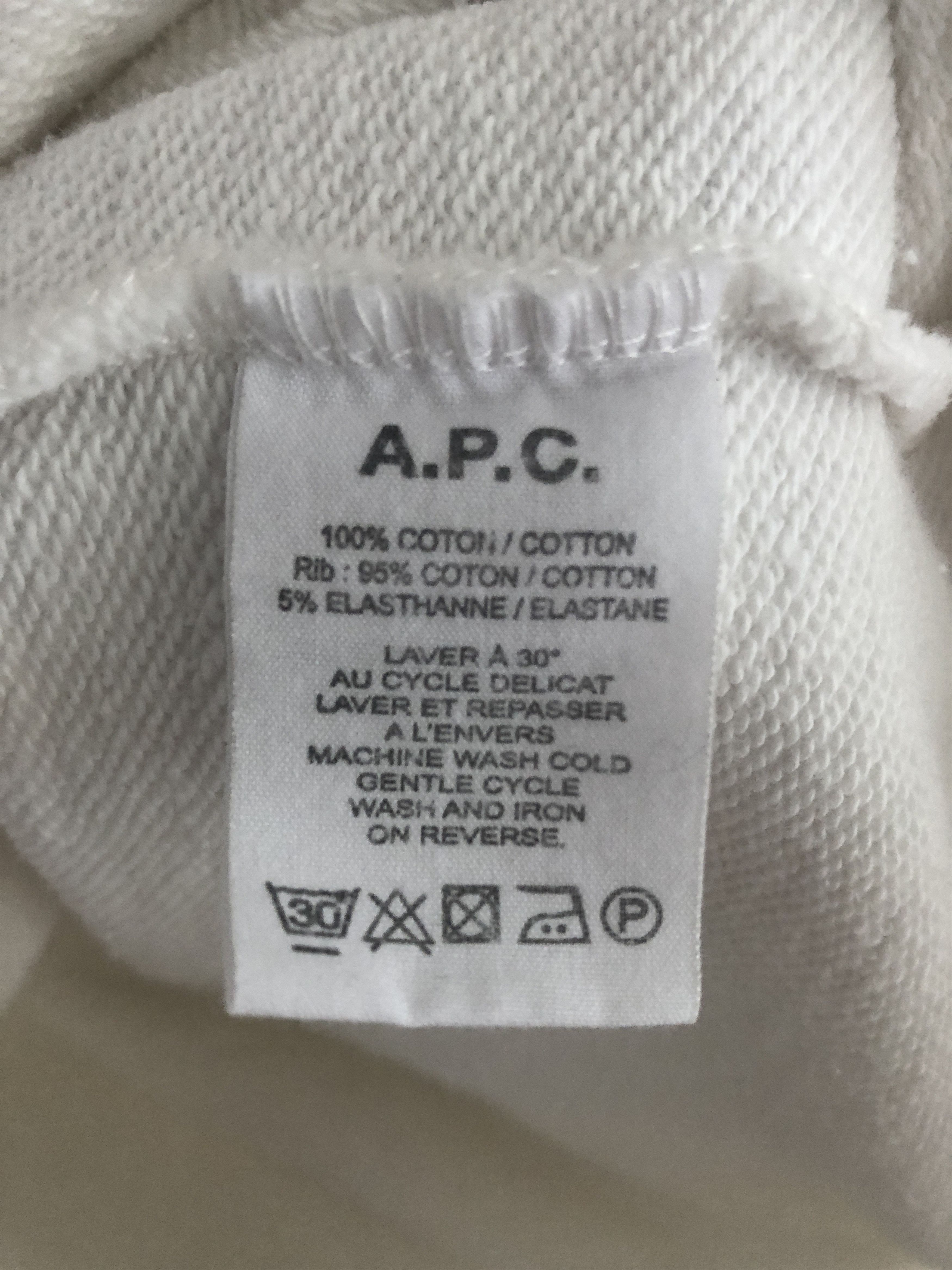 A.P.C. A.P.C. PSY CREW SWEATSHIRT OFF-WHITE XL Size US XL / EU 56 / 4 - 6 Thumbnail