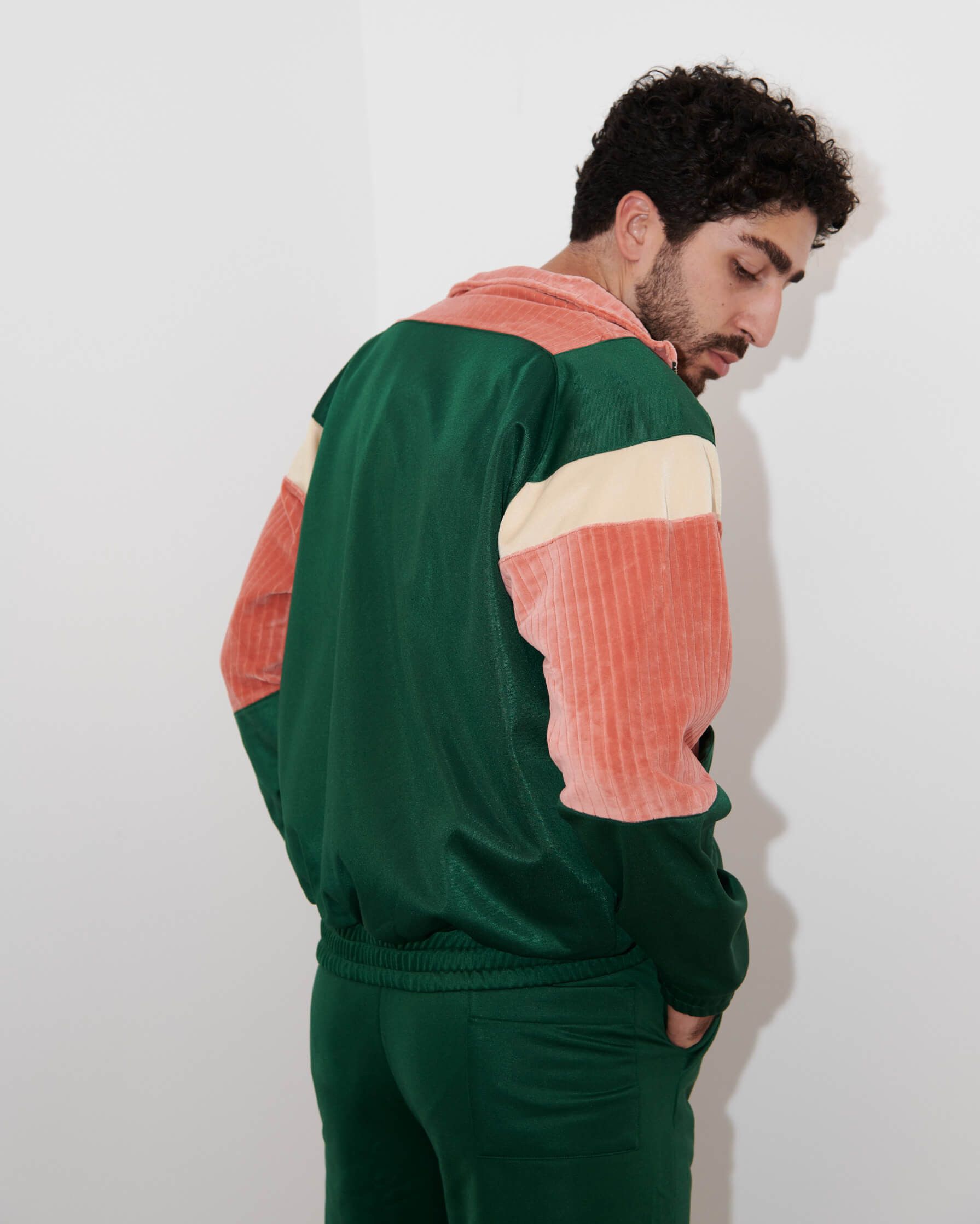 Drole De Monsieur Le Survet 1990 Panelled Bomber-like Trackjacket Size US XL / EU 56 / 4 - 13 Thumbnail