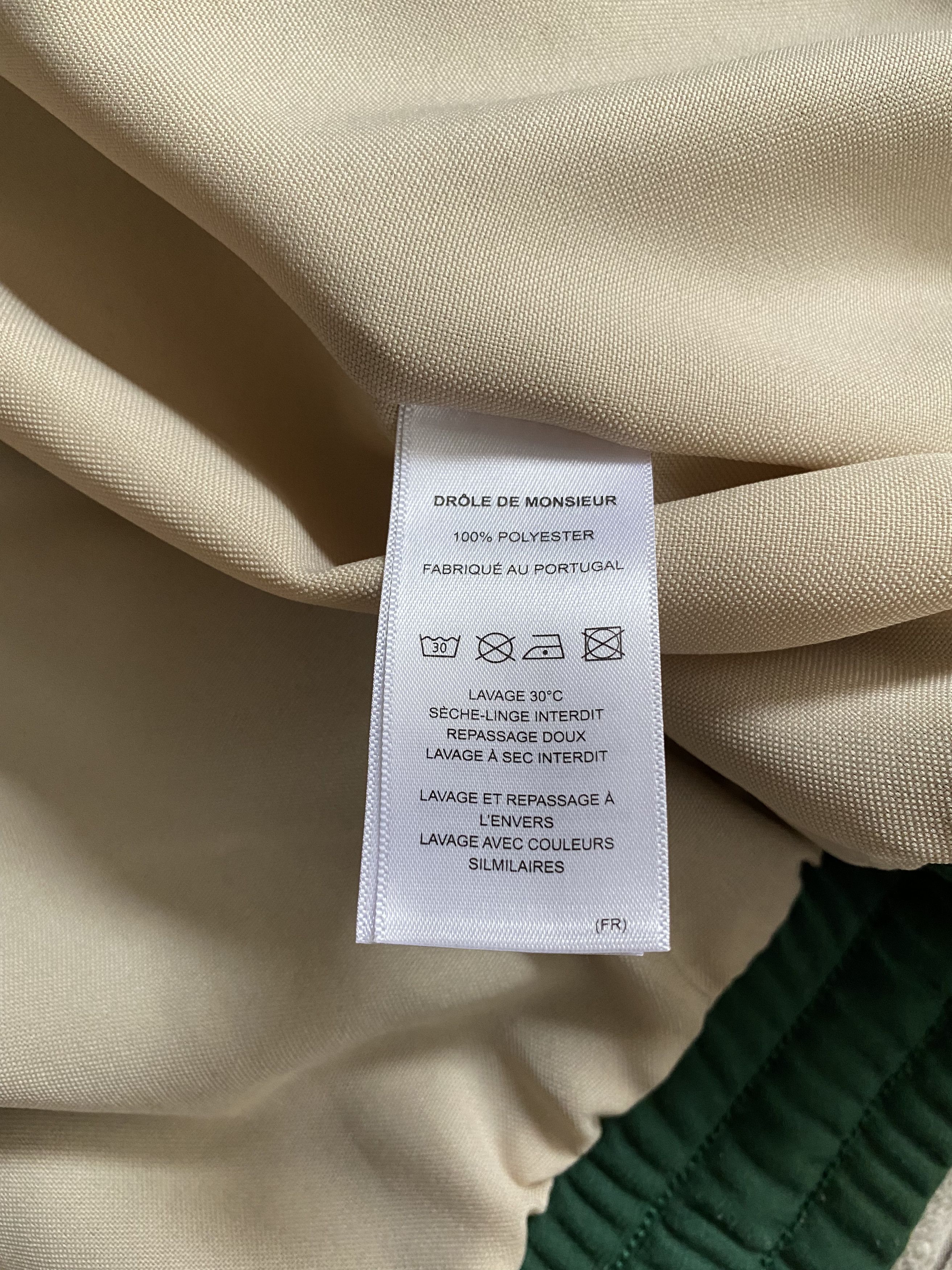 Drole De Monsieur Le Survet 1990 Panelled Bomber-like Trackjacket Size US XL / EU 56 / 4 - 10 Thumbnail