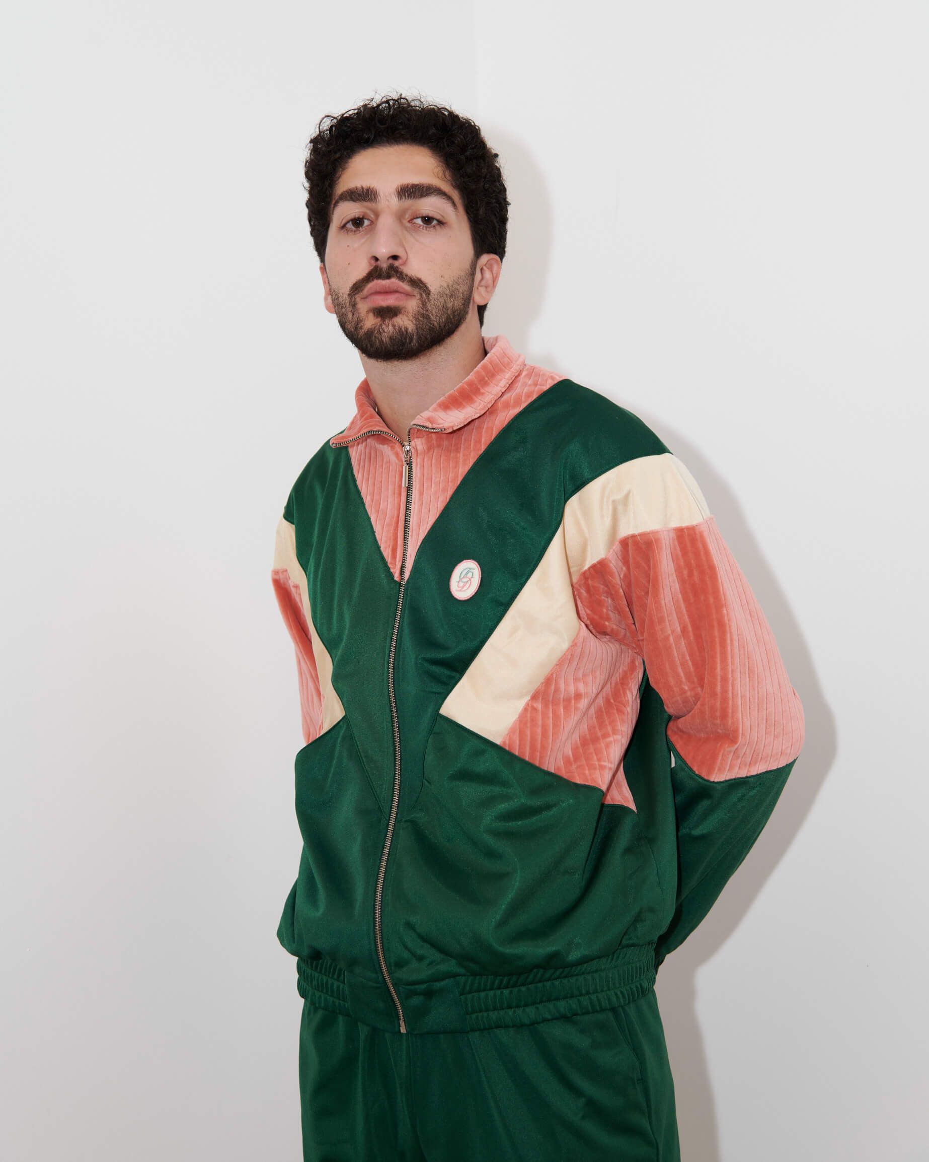 Drole De Monsieur Le Survet 1990 Panelled Bomber-like Trackjacket Size US XL / EU 56 / 4 - 12 Thumbnail