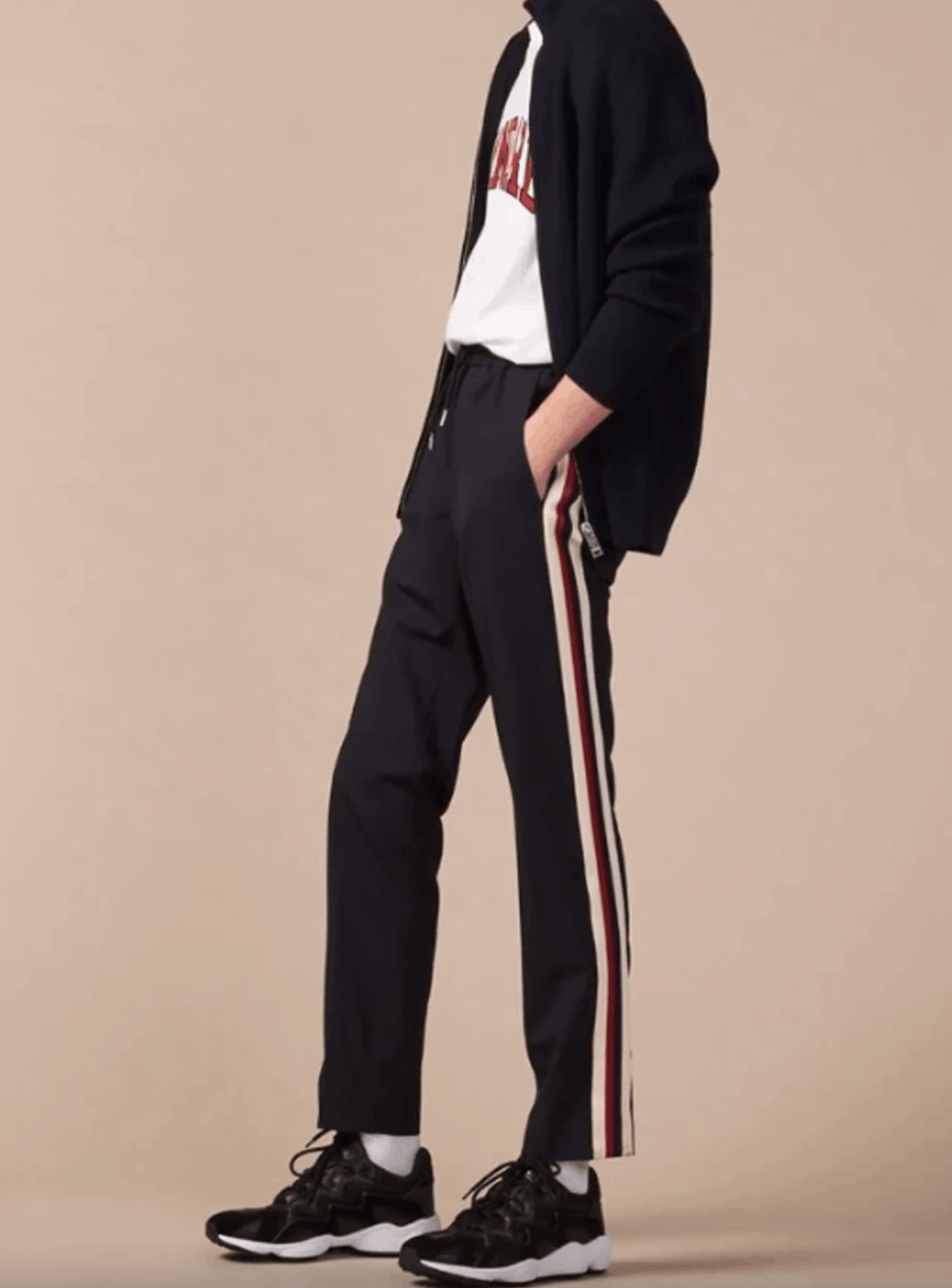 Sandro Sandro relaxed trousers track pants 42 size Size US 36 / EU 52 - 1 Thumbnail