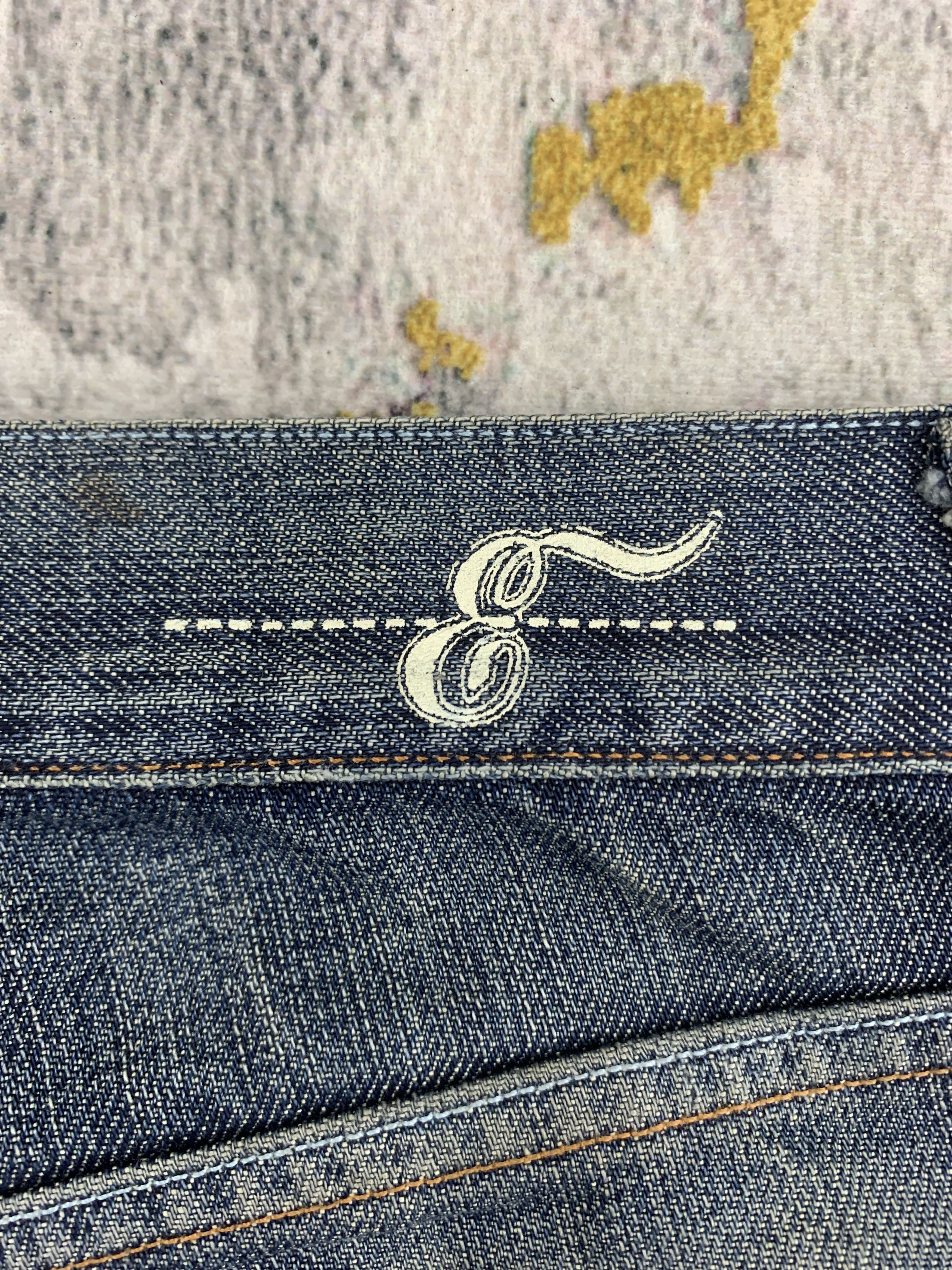 Earnest Sewn Vintage Earnest Sewn Denim 31x30 Distressed Dirty Ripped Size US 31 - 10 Thumbnail