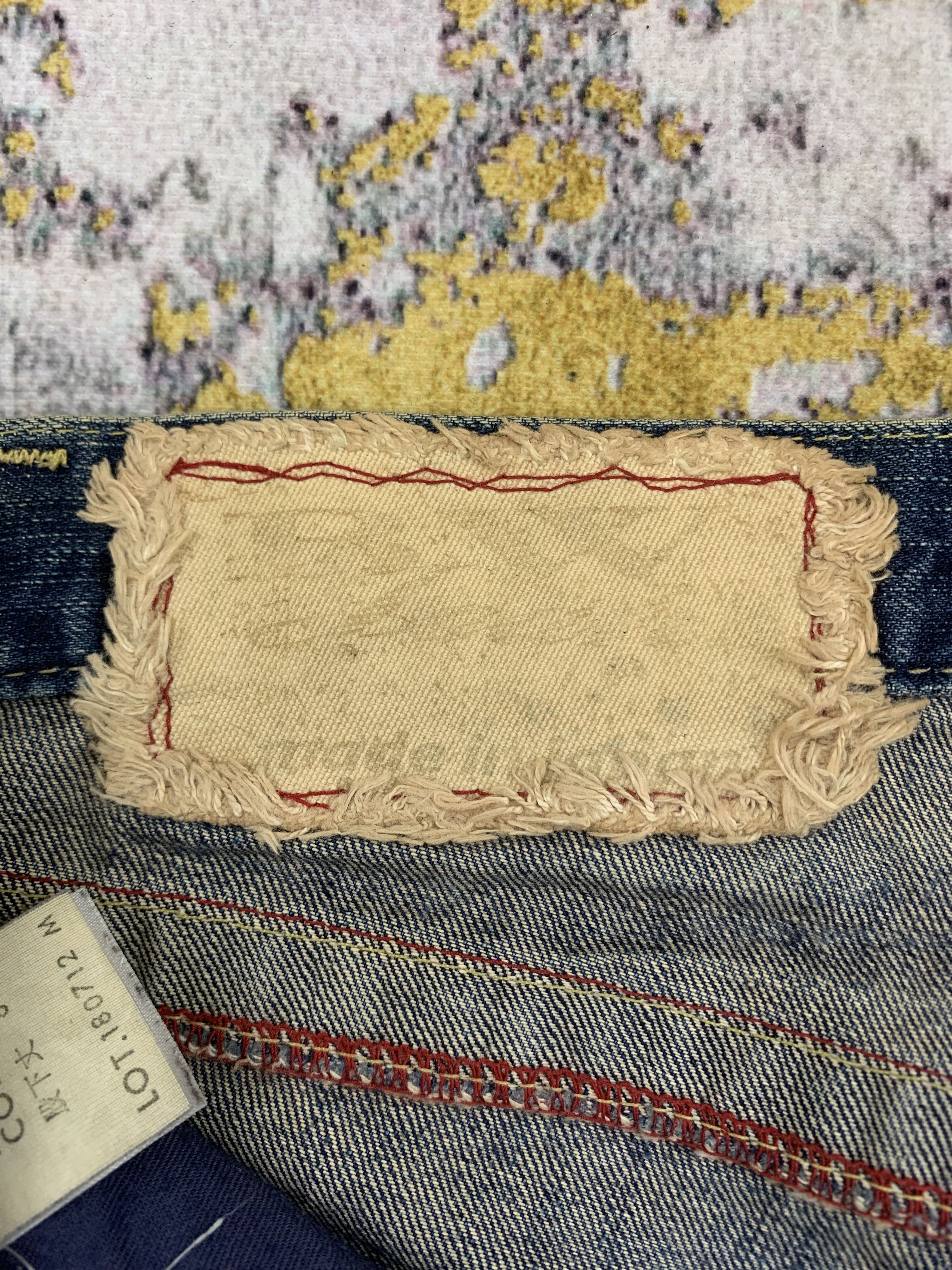 Japanese Brand Vintage Japanese Brand Denim 37x39 Distressed Ripped Size US 37 - 4 Thumbnail