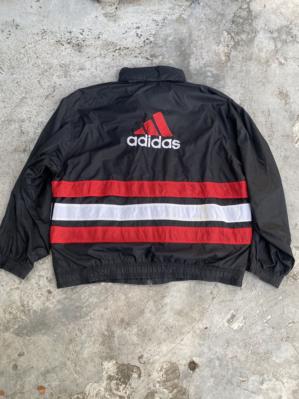 Vintage Adidas Vintage Windbreaker Size US XXL / EU 58 / 5 - 5 Thumbnail