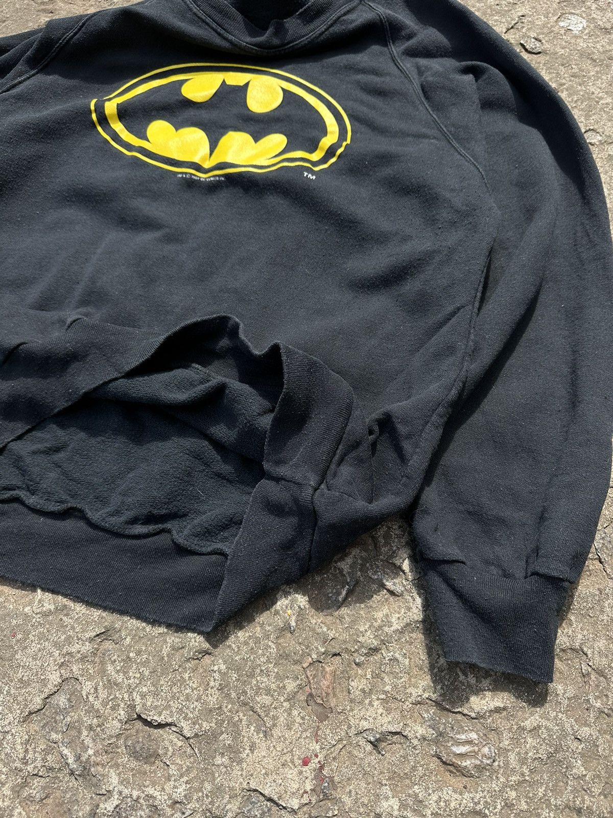 DC Comics × Vintage Vintage 80s Batman DC Comics Sweatshirt Size US L / EU 52-54 / 3 - 6 Thumbnail