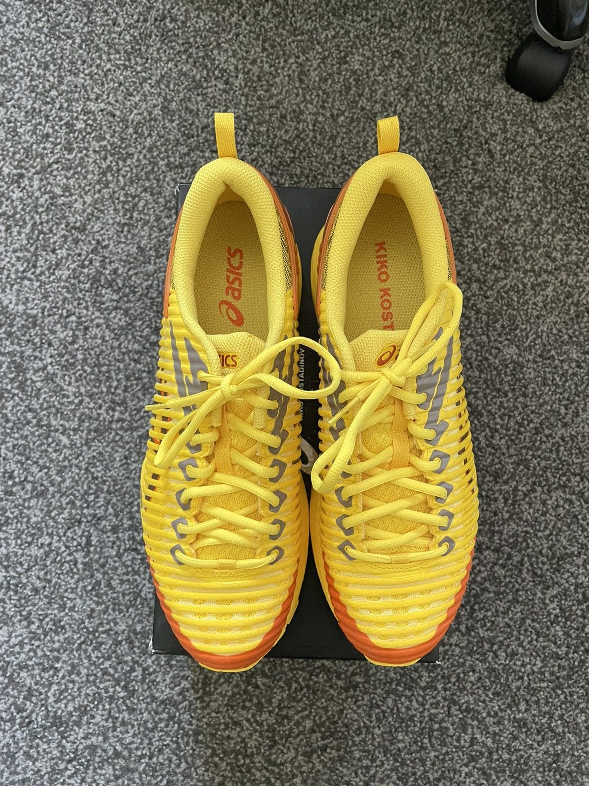 Asics × Kiko Kostadinov SS2019 Kiko Kostadinov x ASICS Gel-Delva 1 Yellow Size US 10.5 / EU 43-44 - 5 Thumbnail