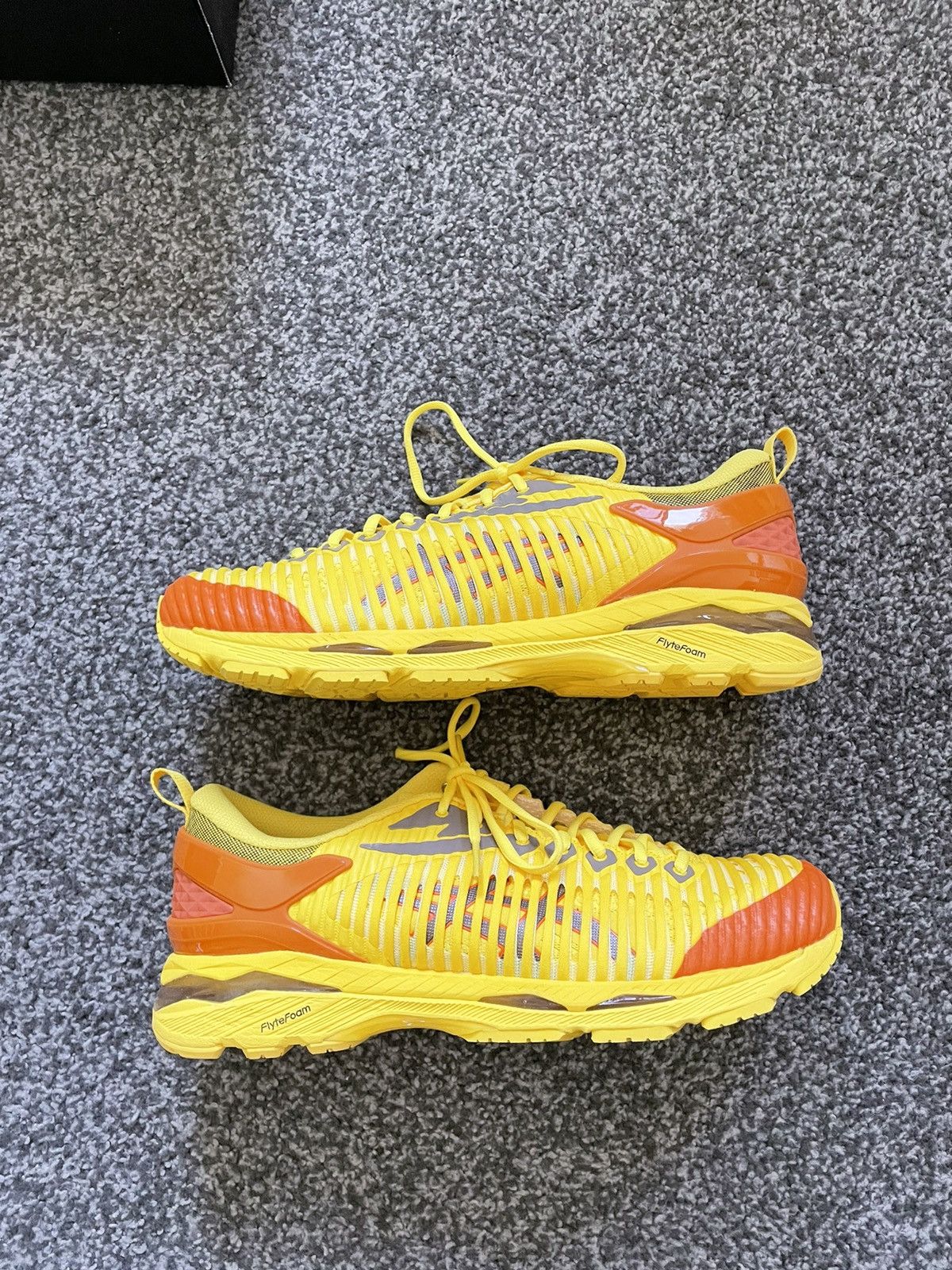 Asics × Kiko Kostadinov SS2019 Kiko Kostadinov x ASICS Gel-Delva 1 Yellow Size US 10.5 / EU 43-44 - 2 Thumbnail
