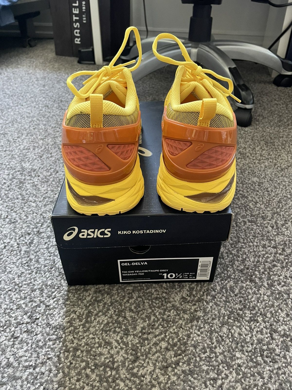 Asics × Kiko Kostadinov SS2019 Kiko Kostadinov x ASICS Gel-Delva 1 Yellow Size US 10.5 / EU 43-44 - 6 Thumbnail