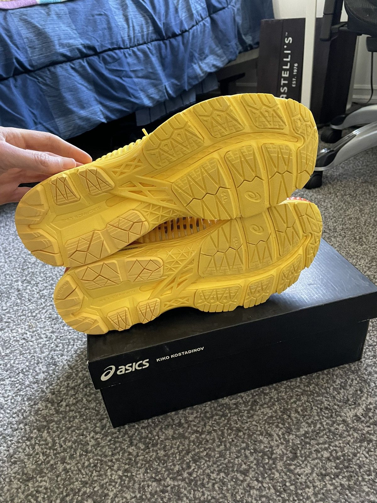 Asics × Kiko Kostadinov SS2019 Kiko Kostadinov x ASICS Gel-Delva 1 Yellow Size US 10.5 / EU 43-44 - 7 Thumbnail
