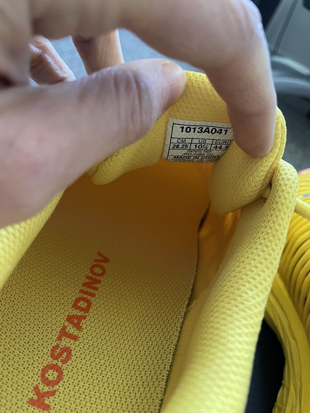 Asics × Kiko Kostadinov SS2019 Kiko Kostadinov x ASICS Gel-Delva 1 Yellow Size US 10.5 / EU 43-44 - 8 Thumbnail