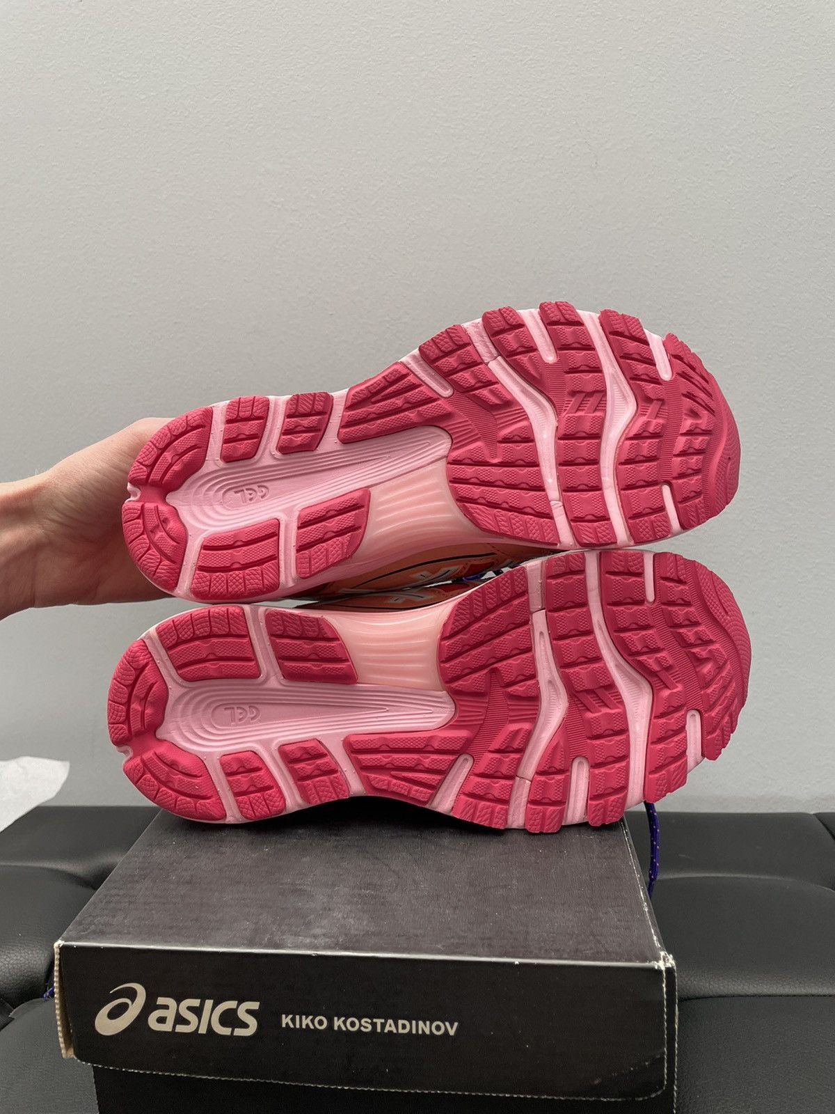 Asics × Kiko Kostadinov NEW Kiko Kostadinov ASICS Gel-Korika Red Alert / Icy Morning Size US 5.5 / IT 35.5 - 6 Thumbnail