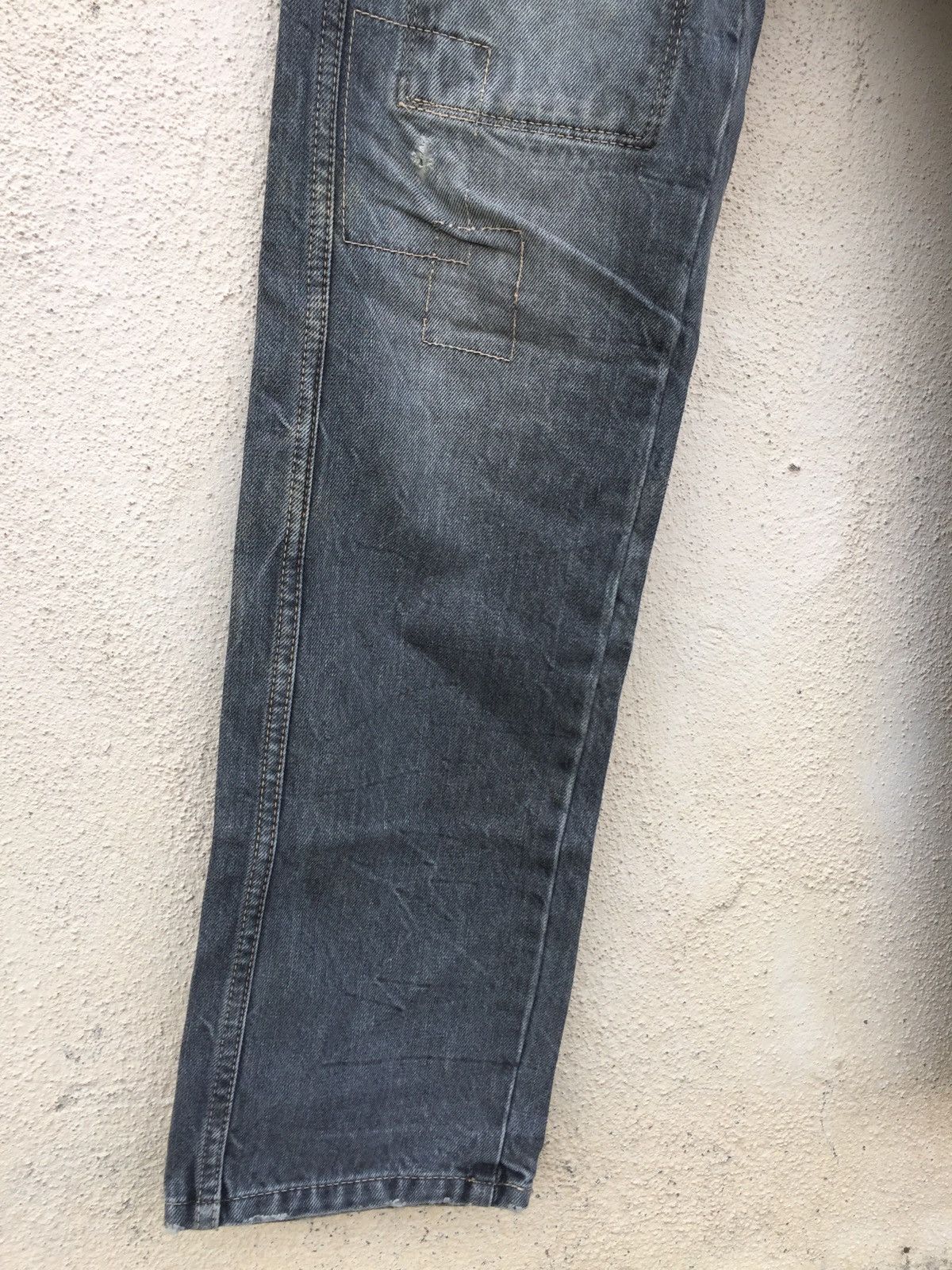 Blue Blue Japan Blue Blue Patchwork Denim Jeans Size US 28 / EU 44 - 8 Thumbnail