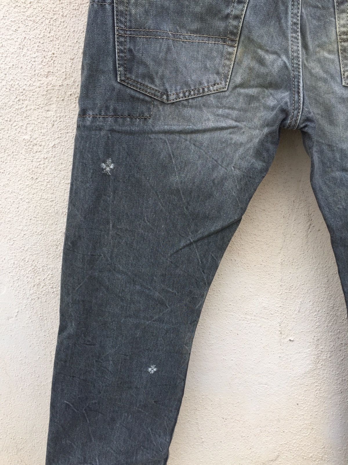 Blue Blue Japan Blue Blue Patchwork Denim Jeans Size US 28 / EU 44 - 14 Thumbnail