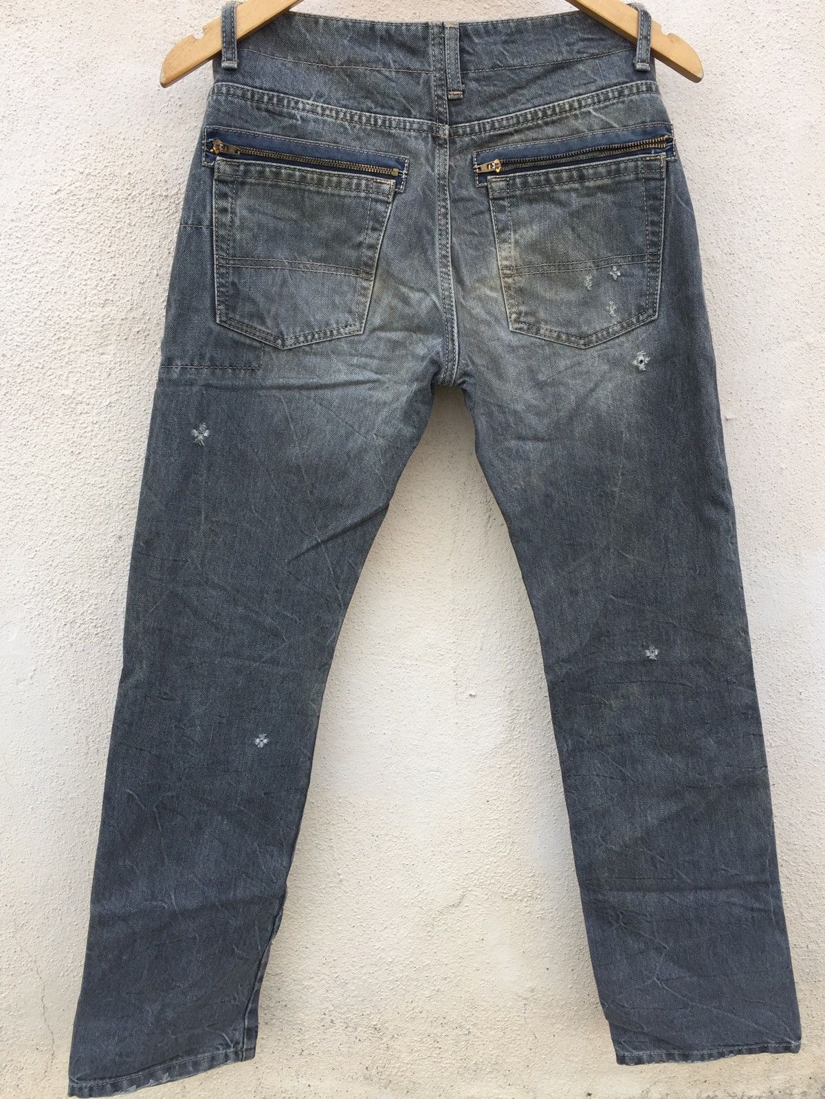 Blue Blue Japan Blue Blue Patchwork Denim Jeans Size US 28 / EU 44 - 11 Thumbnail