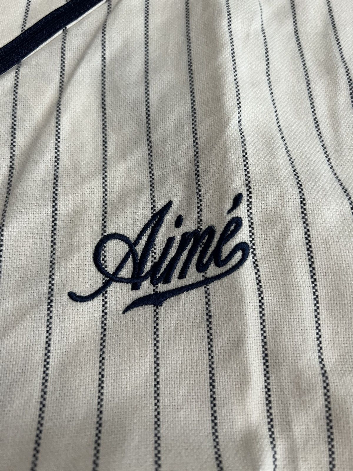 Aime Leon Dore Good Sportsmanship Baseball Jersey Pinstripe Size US L / EU 52-54 / 3 - 2 Thumbnail