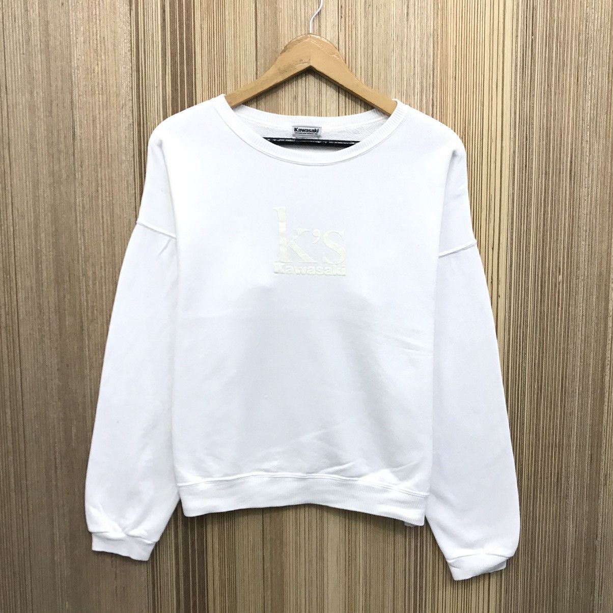 Sports Specialties Vintage Kawasaki Logo Sweatshirt Pullover Jumper Size US M / EU 48-50 / 2 - 1 Thumbnail