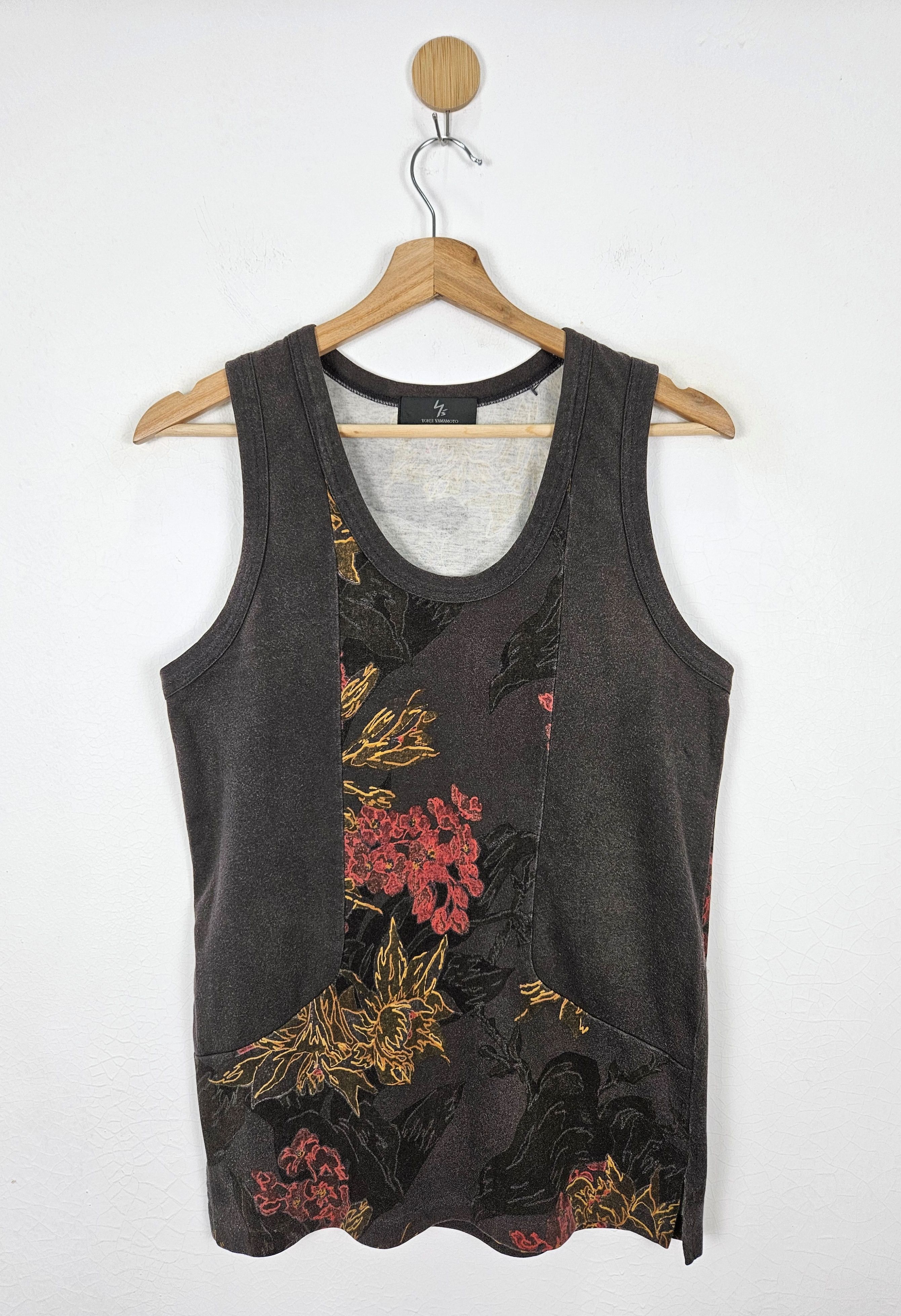 Y's for men Yohji Yamamoto Flower Motive shirt