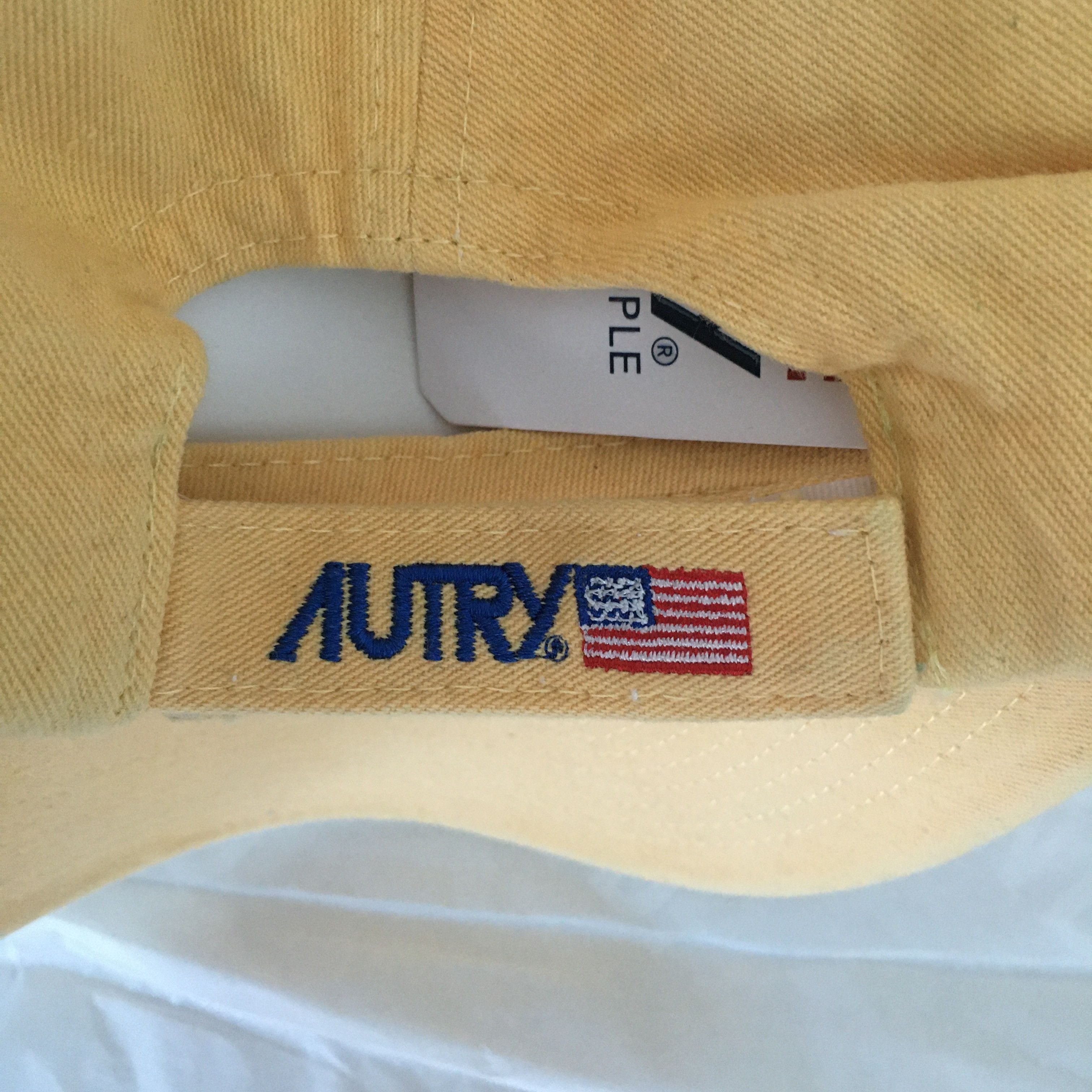AUTRY Autry Action People Embroidered Curved Peak Baseball Cap Size ONE SIZE - 5 Thumbnail